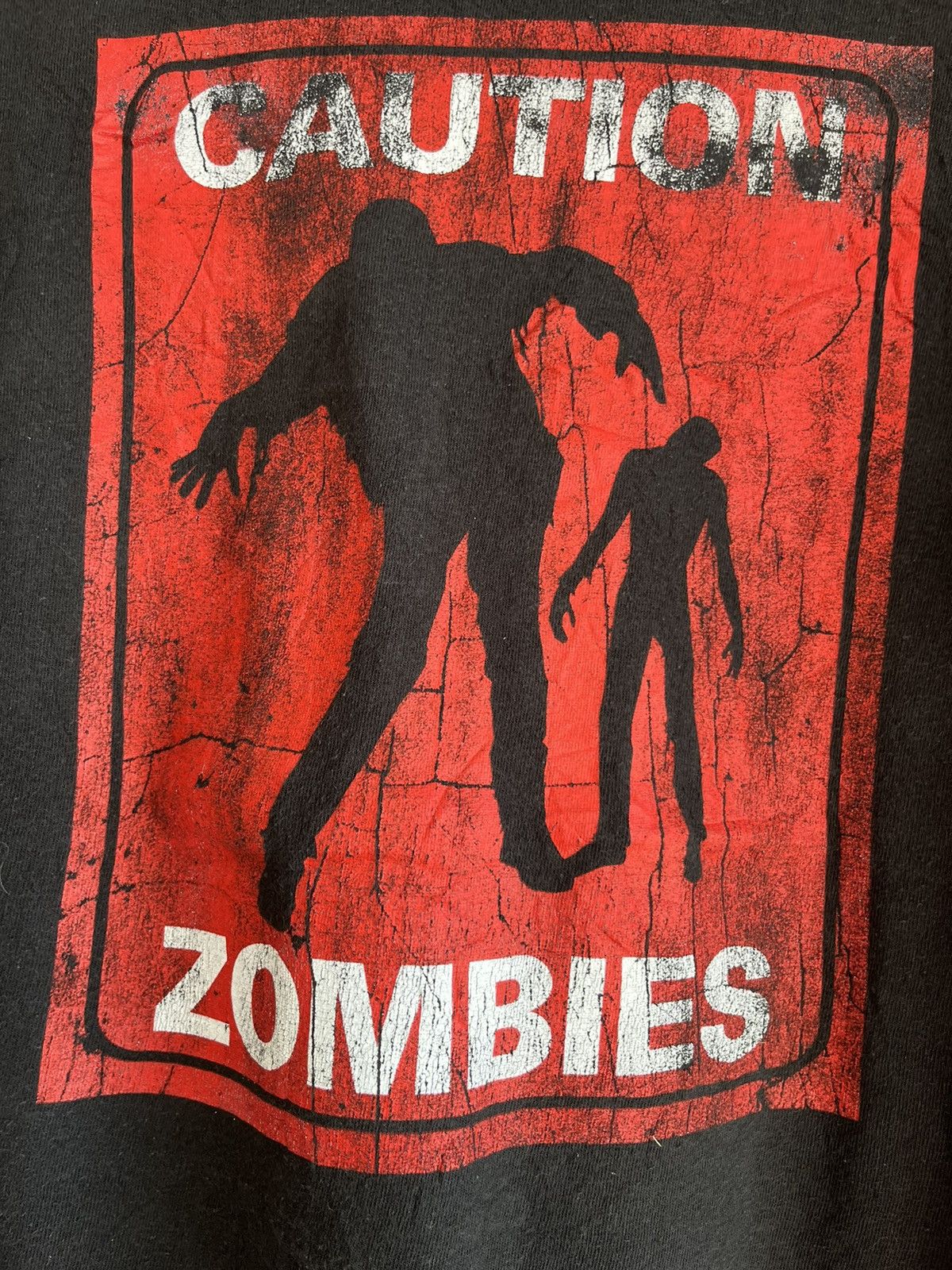 Vintage Caution zombies ft92 Size US XL / EU 56 / 4 - 2 Thumbnail
