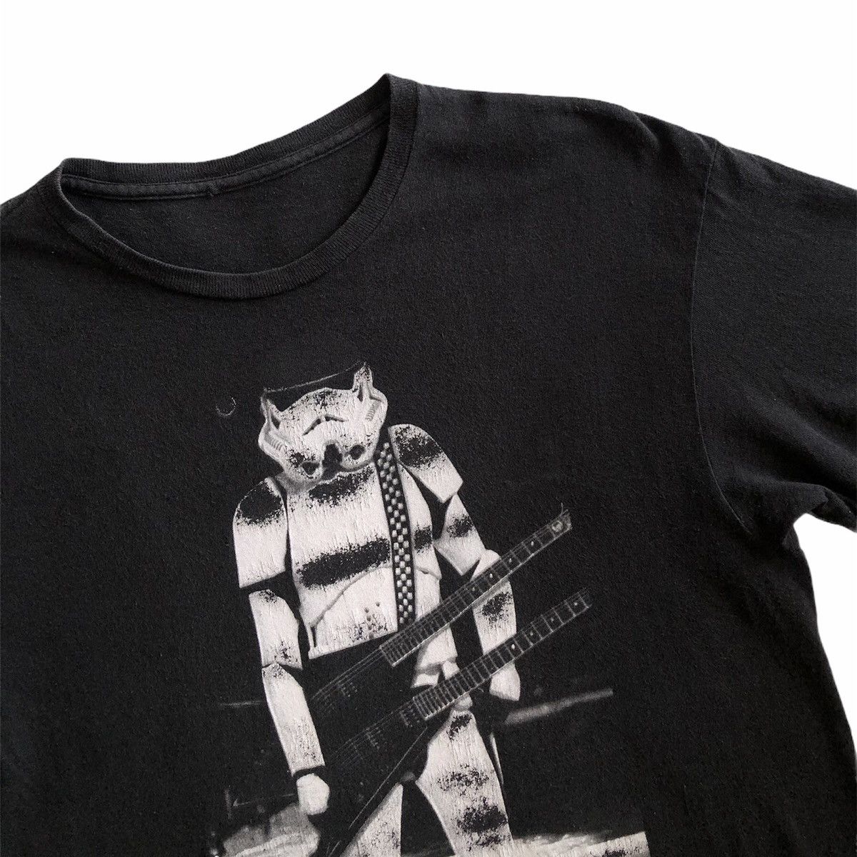 Star Wars Stormtrooper Characters Starwars With Double Neck Guitar Tee Size US L / EU 52-54 / 3 - 2 Thumbnail