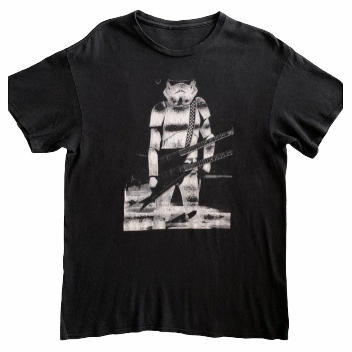 Star Wars Stormtrooper Characters Starwars With Double Neck Guitar Tee Size US L / EU 52-54 / 3 - 1 Thumbnail