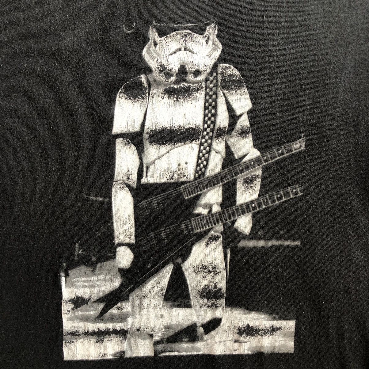 Star Wars Stormtrooper Characters Starwars With Double Neck Guitar Tee Size US L / EU 52-54 / 3 - 4 Thumbnail