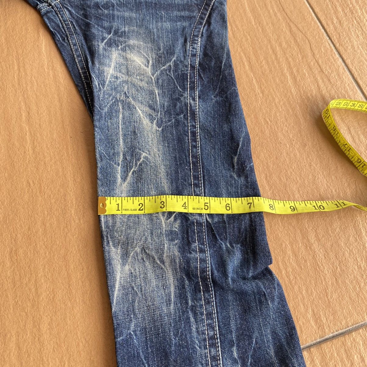 Japanese Brand Semantic Design Denim Flare Jeans Studded Size US 31 - 16 Thumbnail