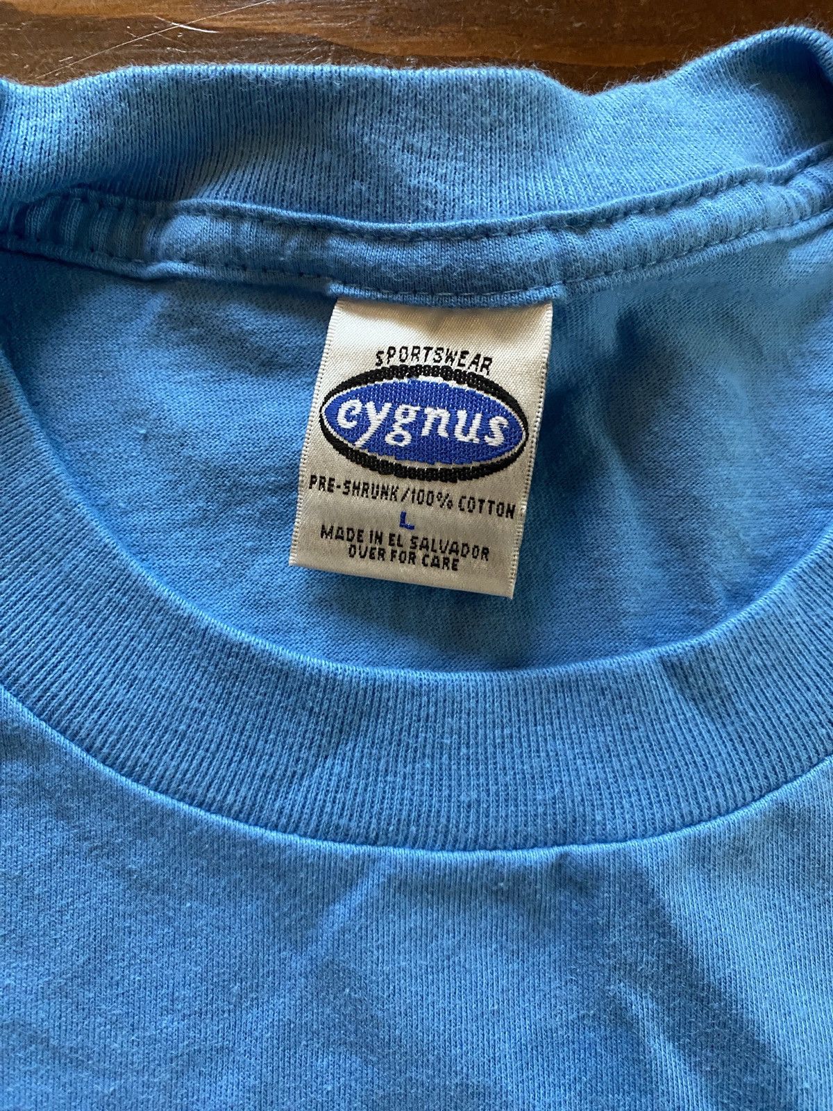 Band Tees Vintage 2004 Y2K The Beatles Cygnus Blue Oversized Tee Size US L / EU 52-54 / 3 - 10 Thumbnail