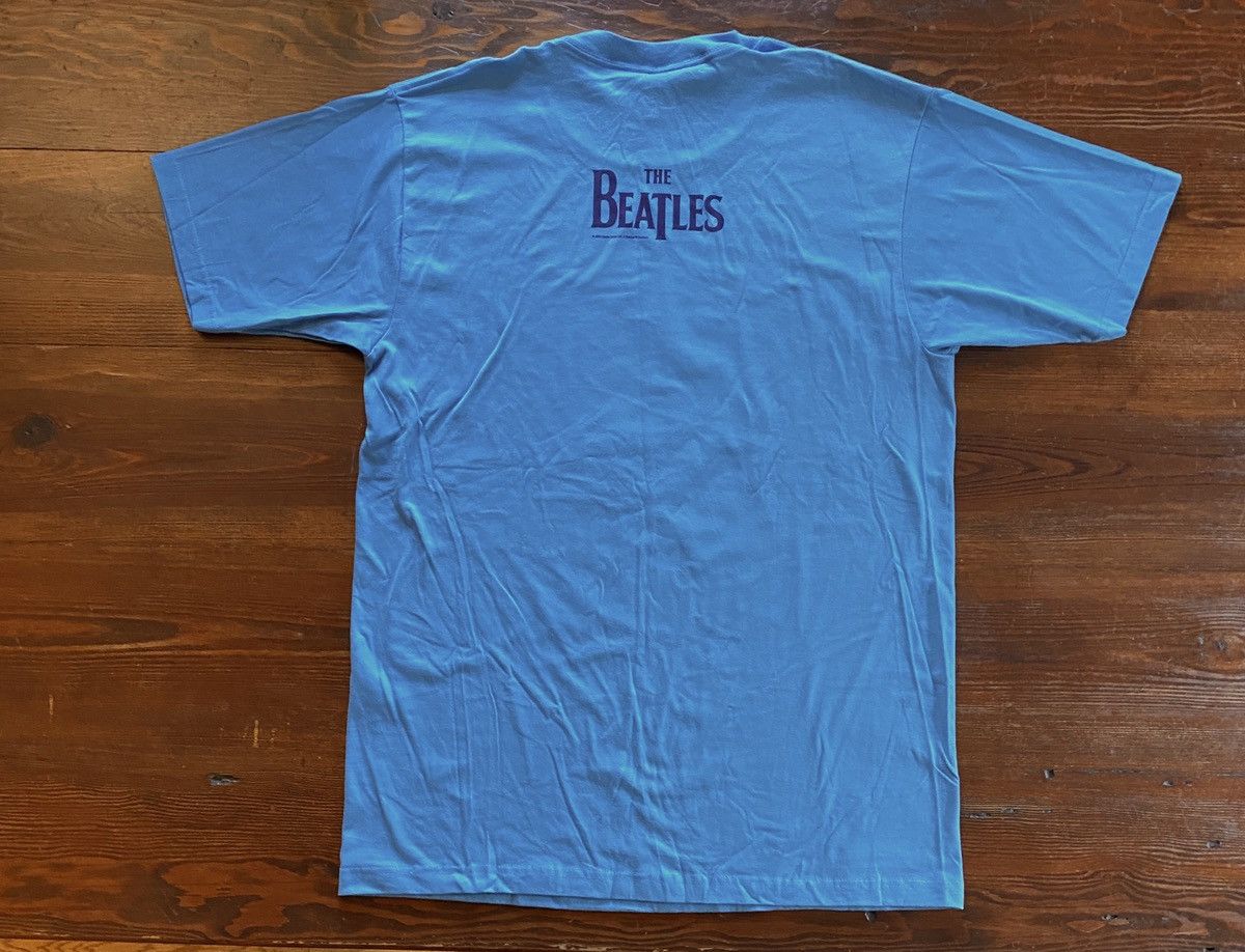 Band Tees Vintage 2004 Y2K The Beatles Cygnus Blue Oversized Tee Size US L / EU 52-54 / 3 - 2 Thumbnail