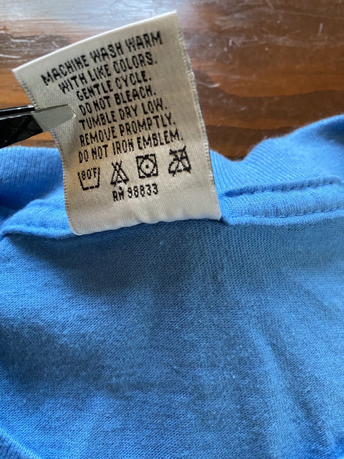 Band Tees Vintage 2004 Y2K The Beatles Cygnus Blue Oversized Tee Size US L / EU 52-54 / 3 - 11 Thumbnail
