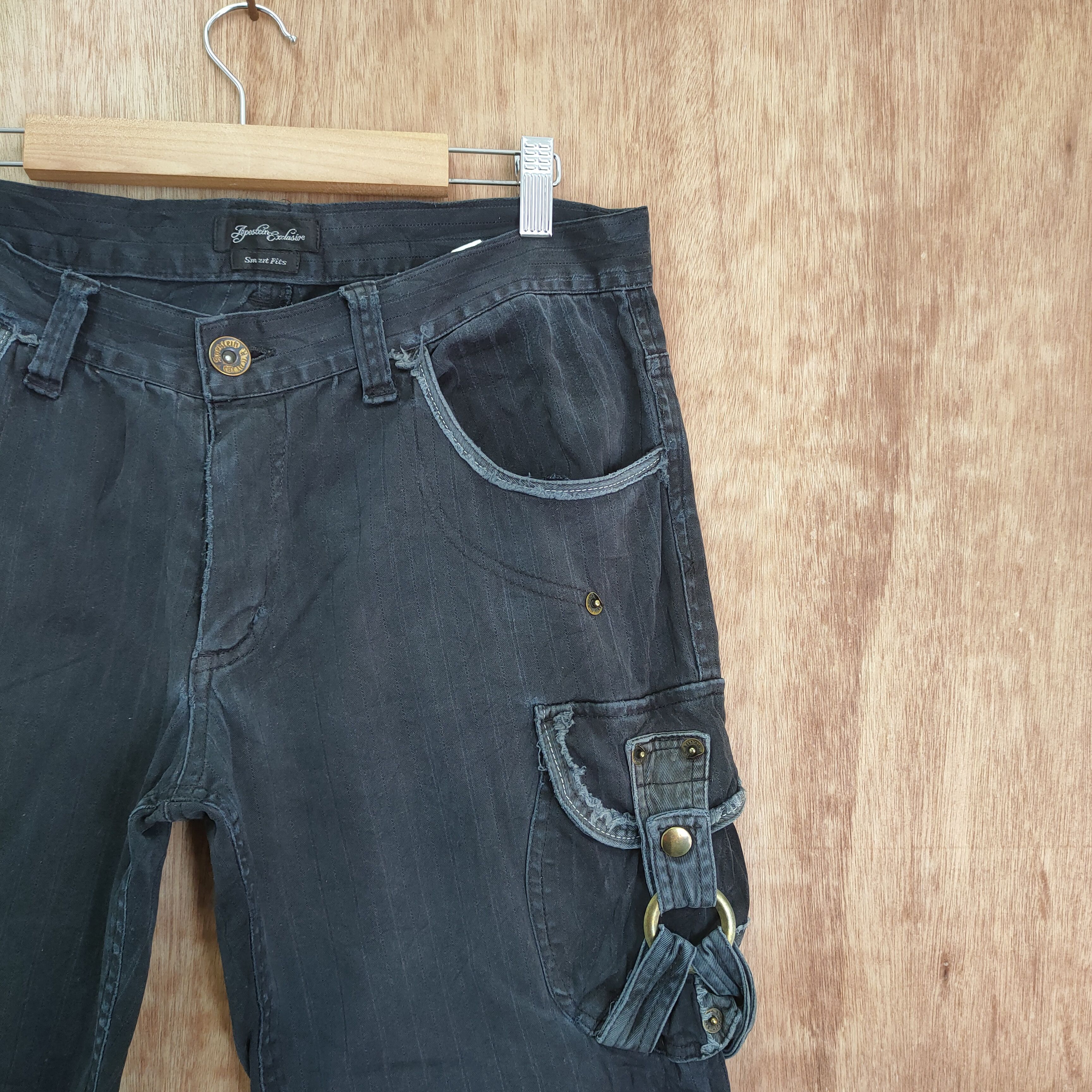 Japanese Brand APESTION EXCLUSIVE FLARE CARGO PANTS Size US 31 - 4 Thumbnail