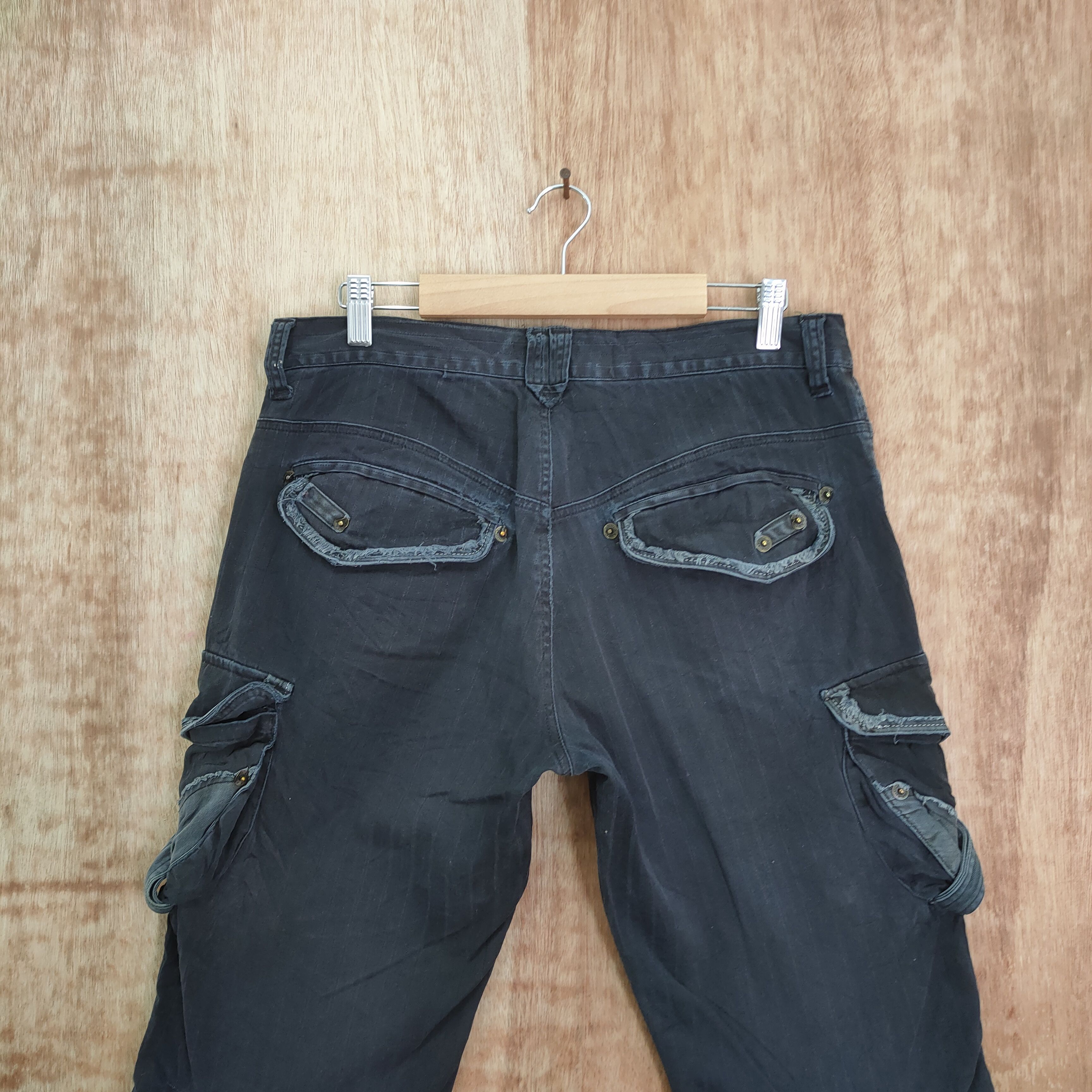 Japanese Brand APESTION EXCLUSIVE FLARE CARGO PANTS Size US 31 - 9 Thumbnail
