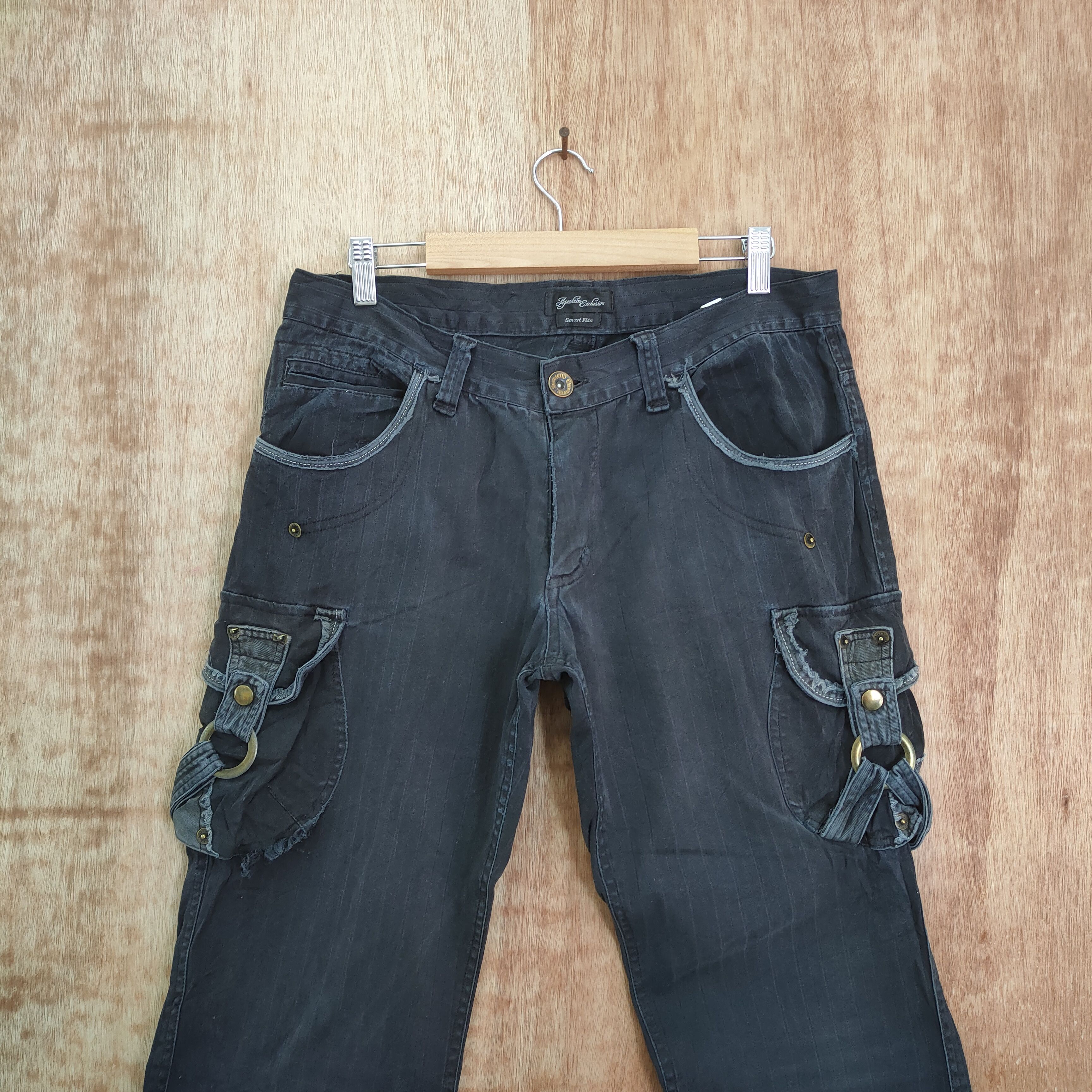 Japanese Brand APESTION EXCLUSIVE FLARE CARGO PANTS Size US 31 - 2 Thumbnail