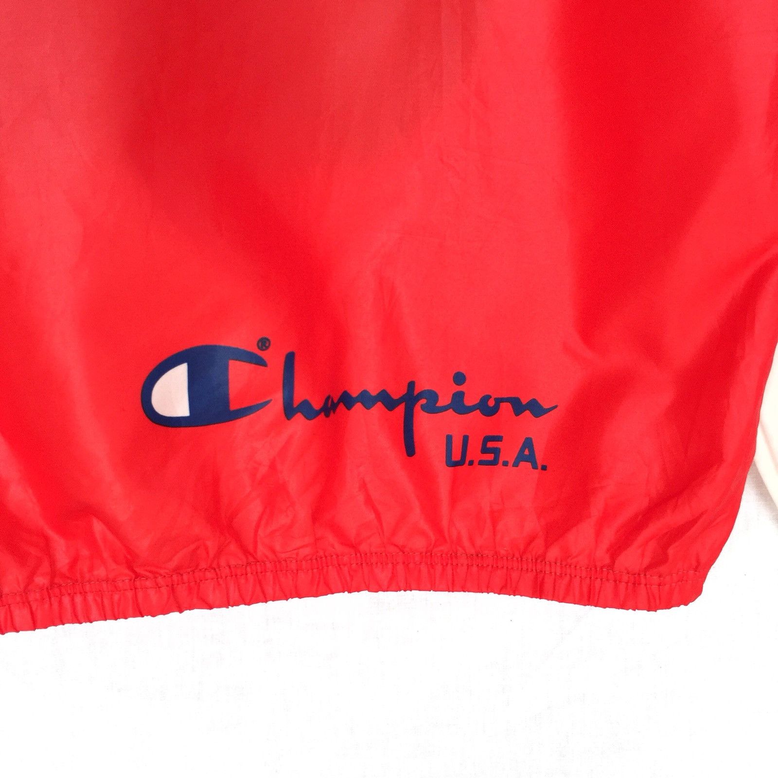 Champion HEAT🔥Champion 90s Abstract Color Zip Nylon Jacket Size US L / EU 52-54 / 3 - 7 Thumbnail