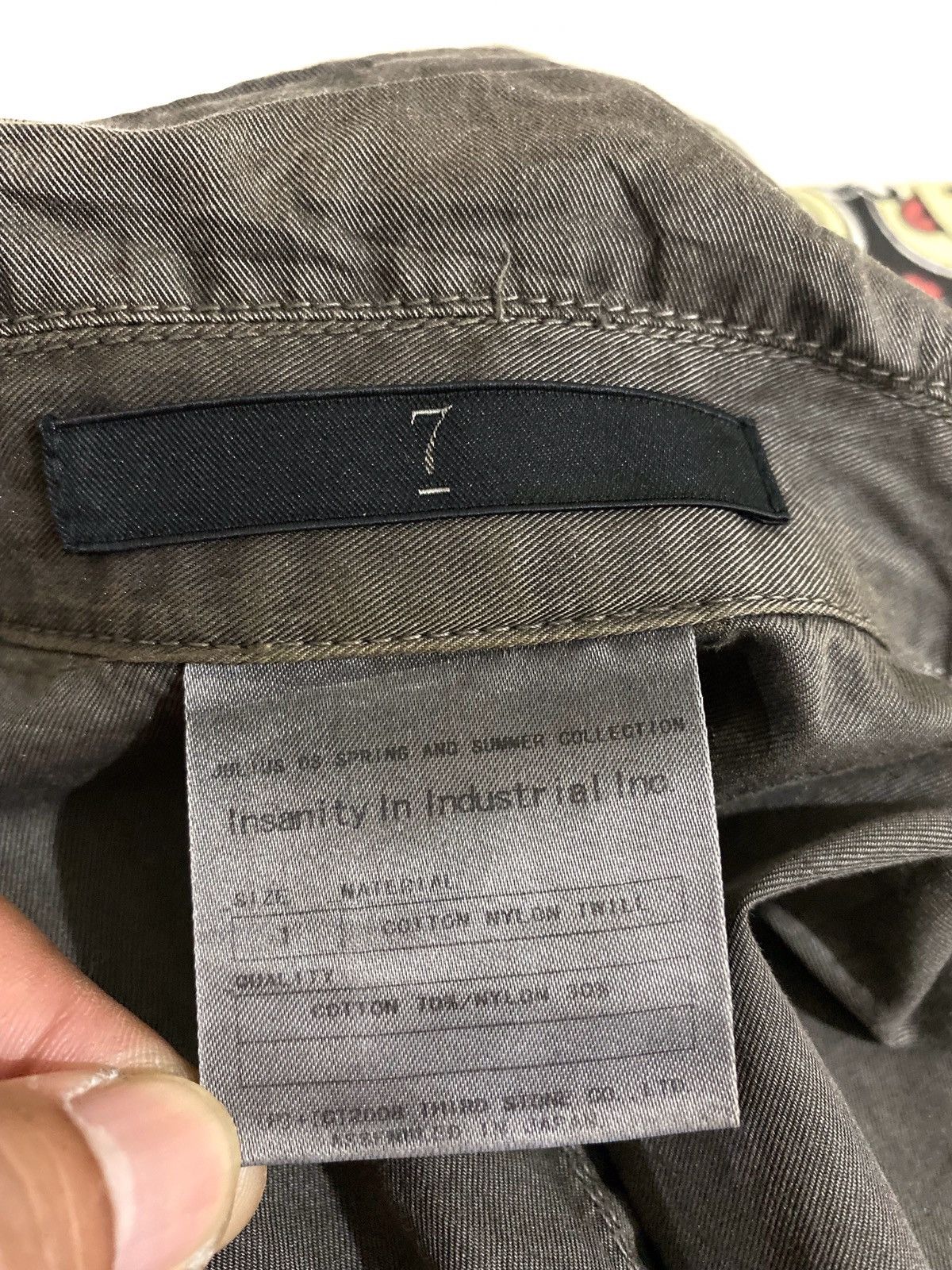 Julius Julius _7 2008 Spring Summer Tactical Cargo Trench riri Zipp Size US M / EU 48-50 / 2 - 9 Thumbnail