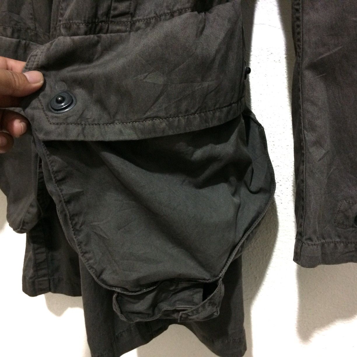 Julius Julius _7 2008 Spring Summer Tactical Cargo Trench riri Zipp Size US M / EU 48-50 / 2 - 3 Thumbnail