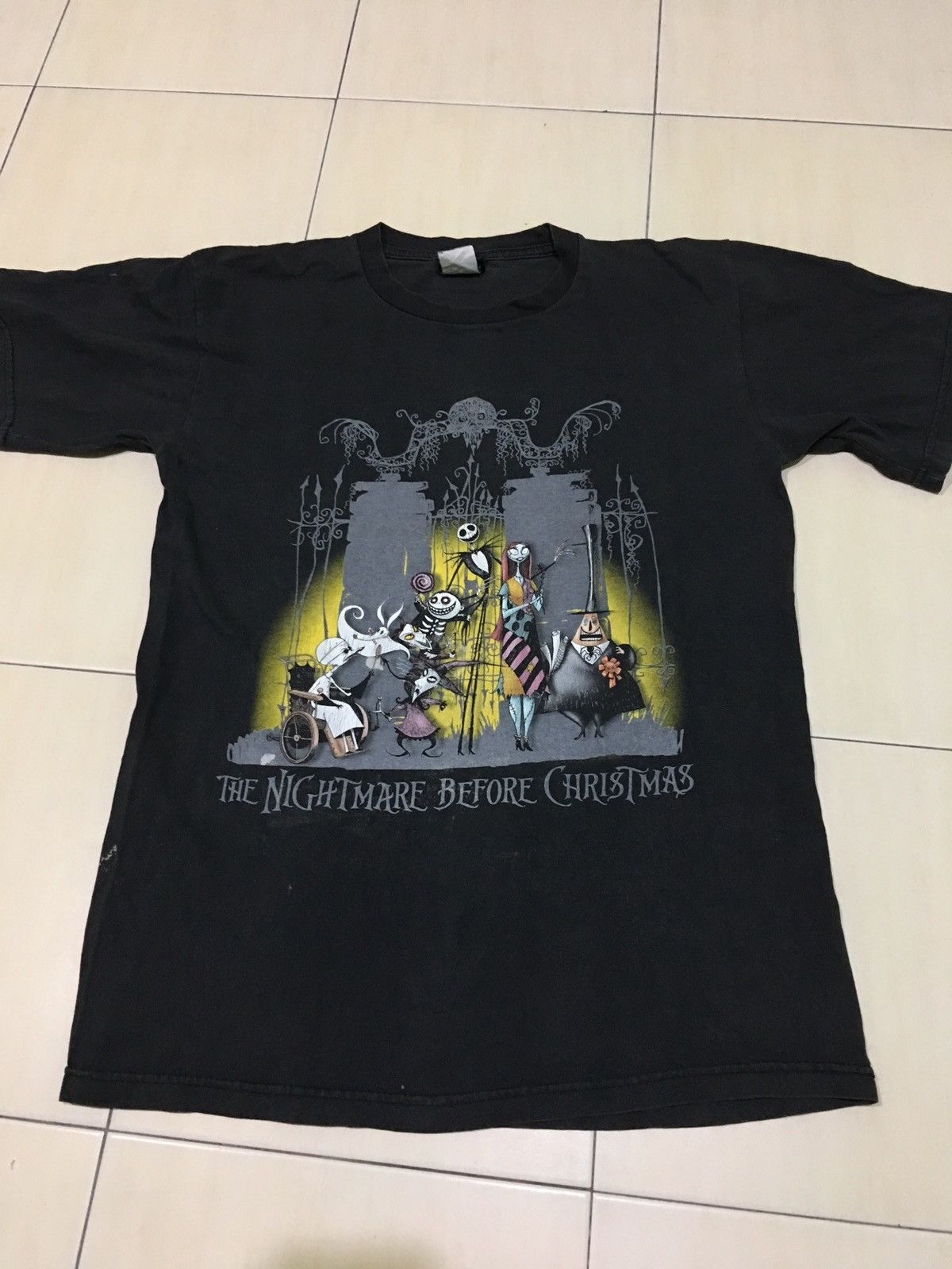 Cartoon Network Vintage 90s The Nightmare Before Christmas Movie Shirt Size US M / EU 48-50 / 2 - 3 Thumbnail
