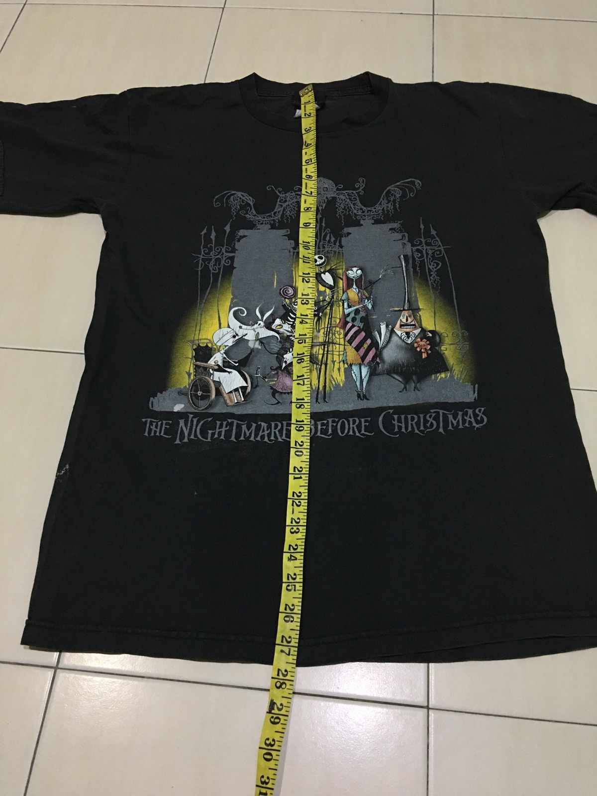 Cartoon Network Vintage 90s The Nightmare Before Christmas Movie Shirt Size US M / EU 48-50 / 2 - 8 Thumbnail