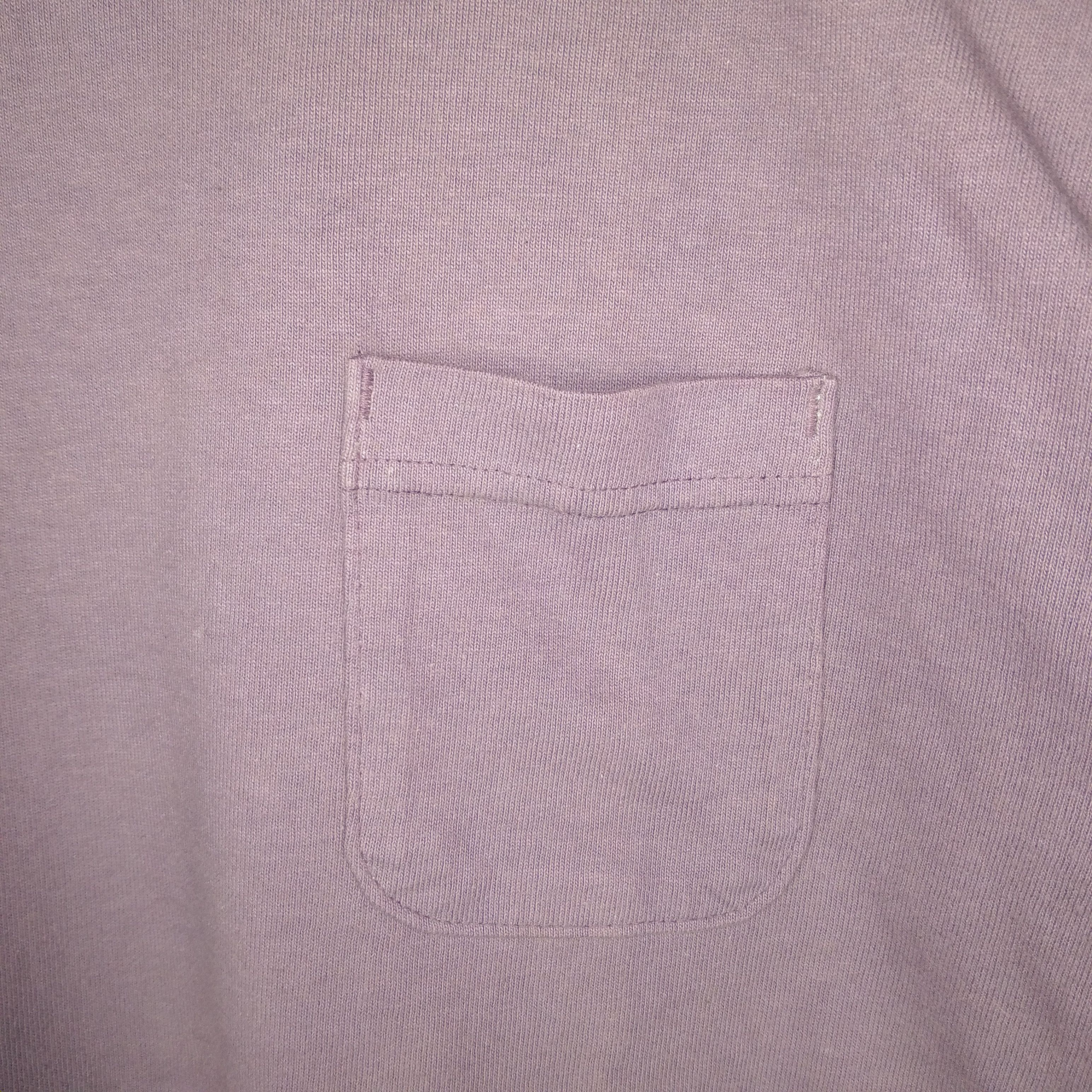 Champion × Vintage Vintage Champion Plain Single Pocket Mini Logo Tee Size US M / EU 48-50 / 2 - 2 Thumbnail