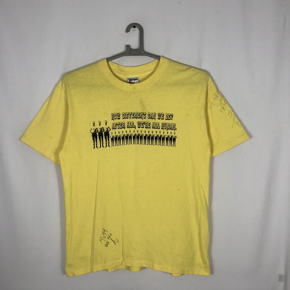 Band Tees × Vintage Vintage 90s Kemuri Promo With Fans Signature Concert Tee Size US L / EU 52-54 / 3 - 1 Thumbnail