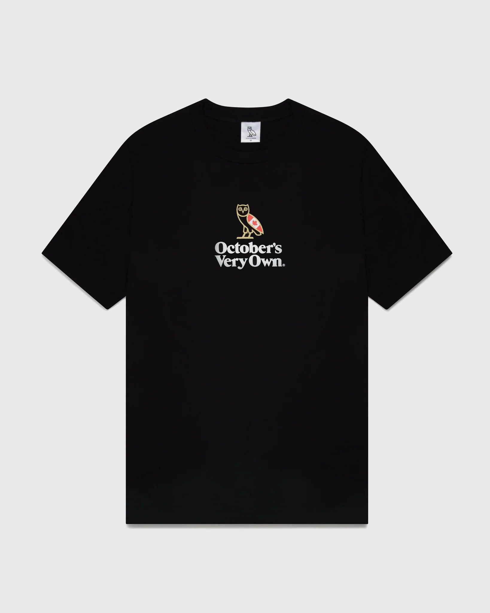 Drake × October's Very Own OVO CANADA FLAG HERITAGE OWL T-SHIRT TEE NEW with tags Size US XL / EU 56 / 4 - 3 Thumbnail
