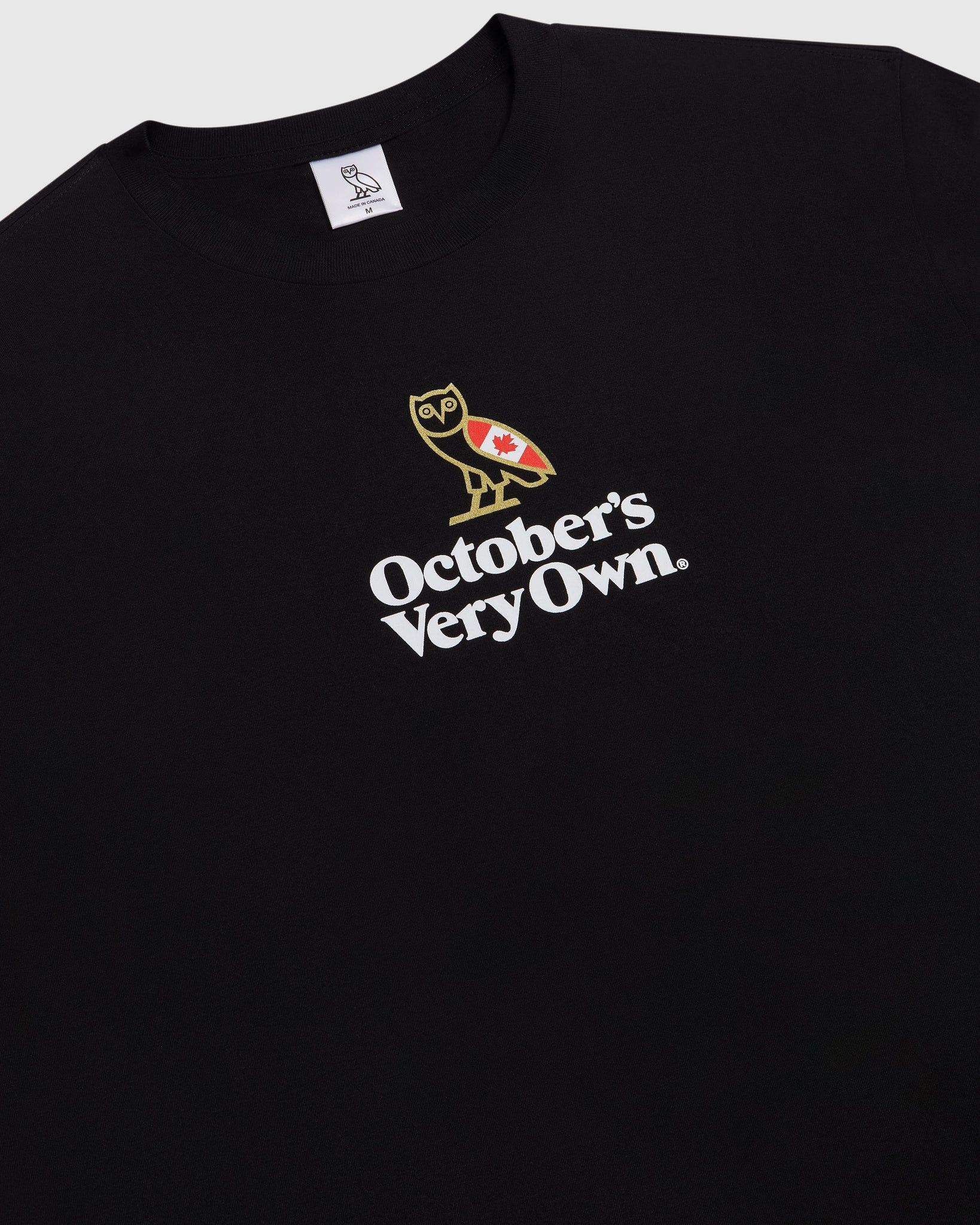 Drake × October's Very Own OVO CANADA FLAG HERITAGE OWL T-SHIRT TEE NEW with tags Size US XL / EU 56 / 4 - 5 Thumbnail