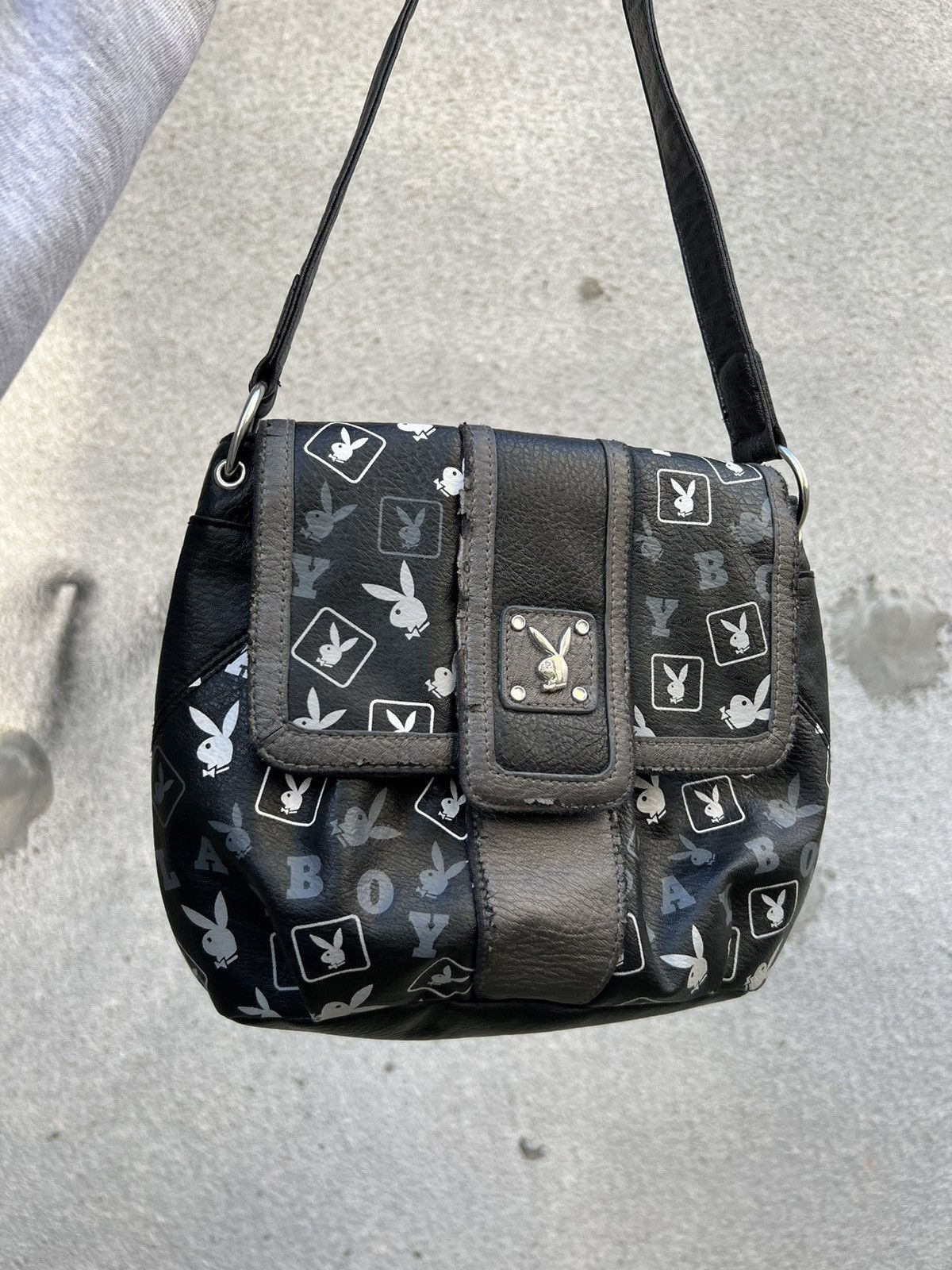 Playboy Vintage Playboy Leather Bag Size ONE SIZE - 4 Thumbnail