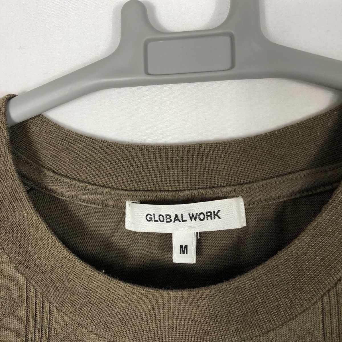 Global Work × Japanese Brand × Vintage 🔥Rare🔥🇯🇵Global Work Native Sashiko Stitch Style Tee Size US L / EU 52-54 / 3 - 10 Thumbnail