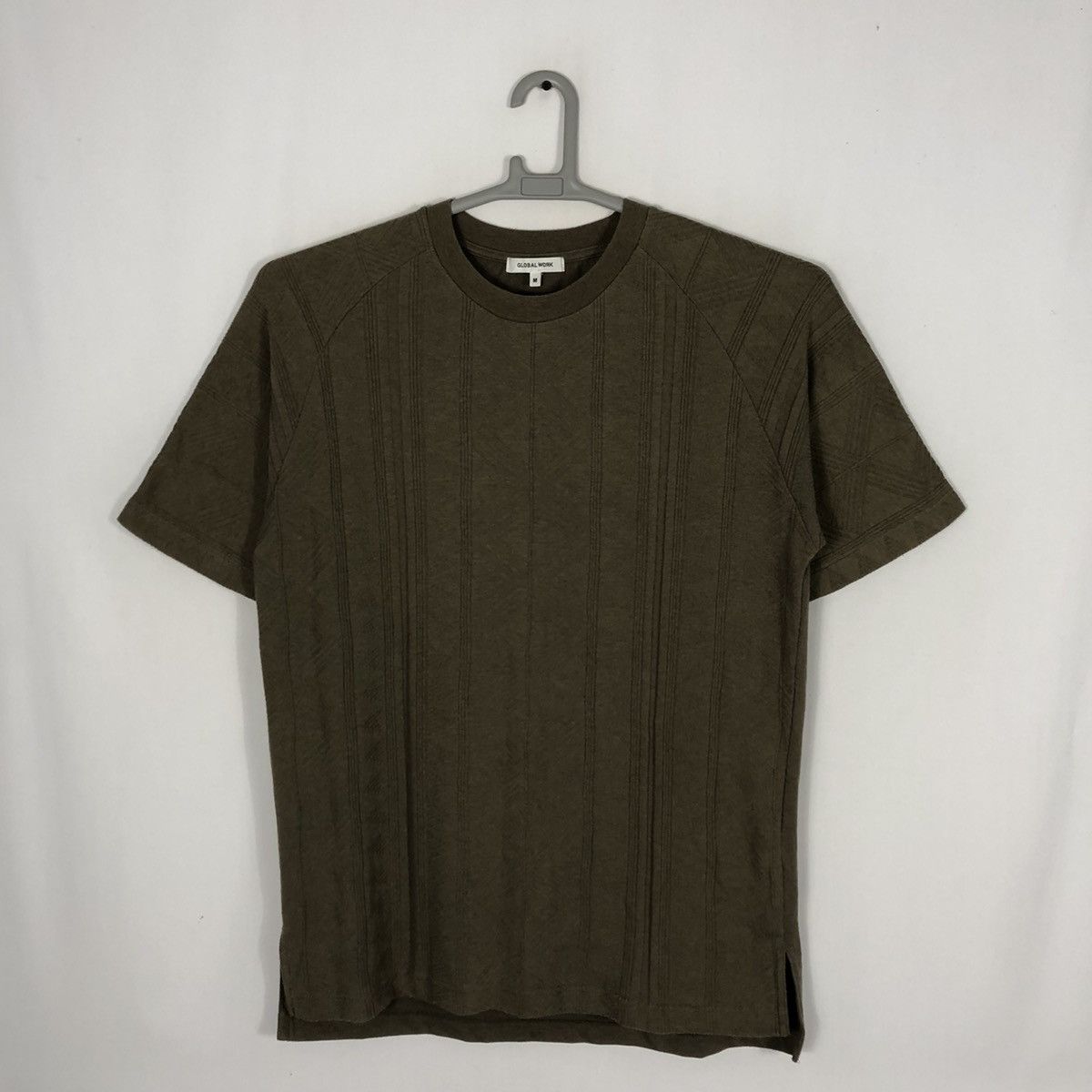 Global Work × Japanese Brand × Vintage 🔥Rare🔥🇯🇵Global Work Native Sashiko Stitch Style Tee Size US L / EU 52-54 / 3 - 1 Thumbnail