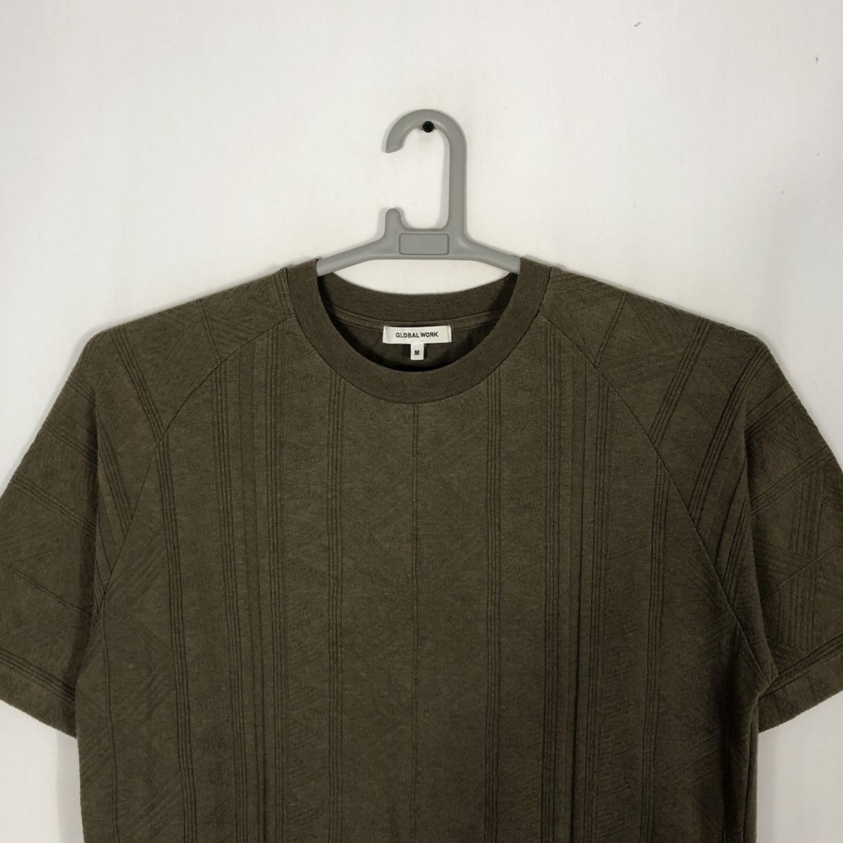 Global Work × Japanese Brand × Vintage 🔥Rare🔥🇯🇵Global Work Native Sashiko Stitch Style Tee Size US L / EU 52-54 / 3 - 2 Thumbnail