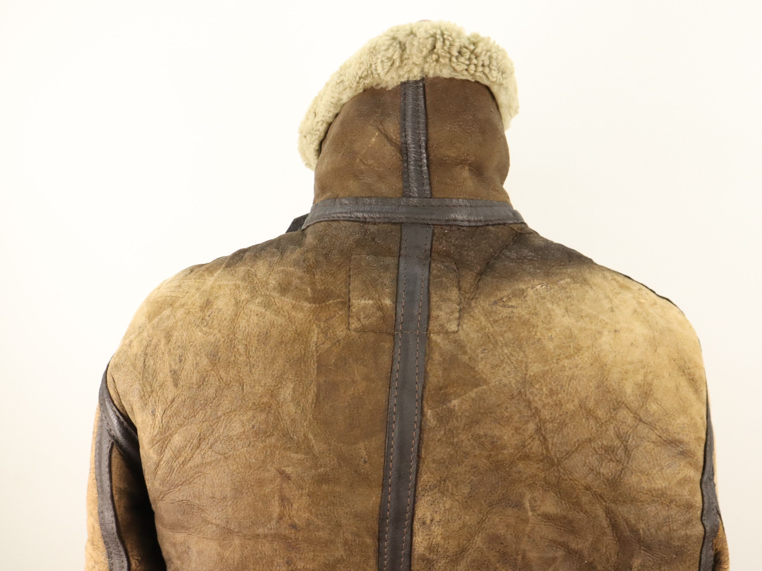 Schott Schott Type B-3 Bomber Flight Shearling Leather USAAF Jkt Size US M / EU 48-50 / 2 - 10 Thumbnail