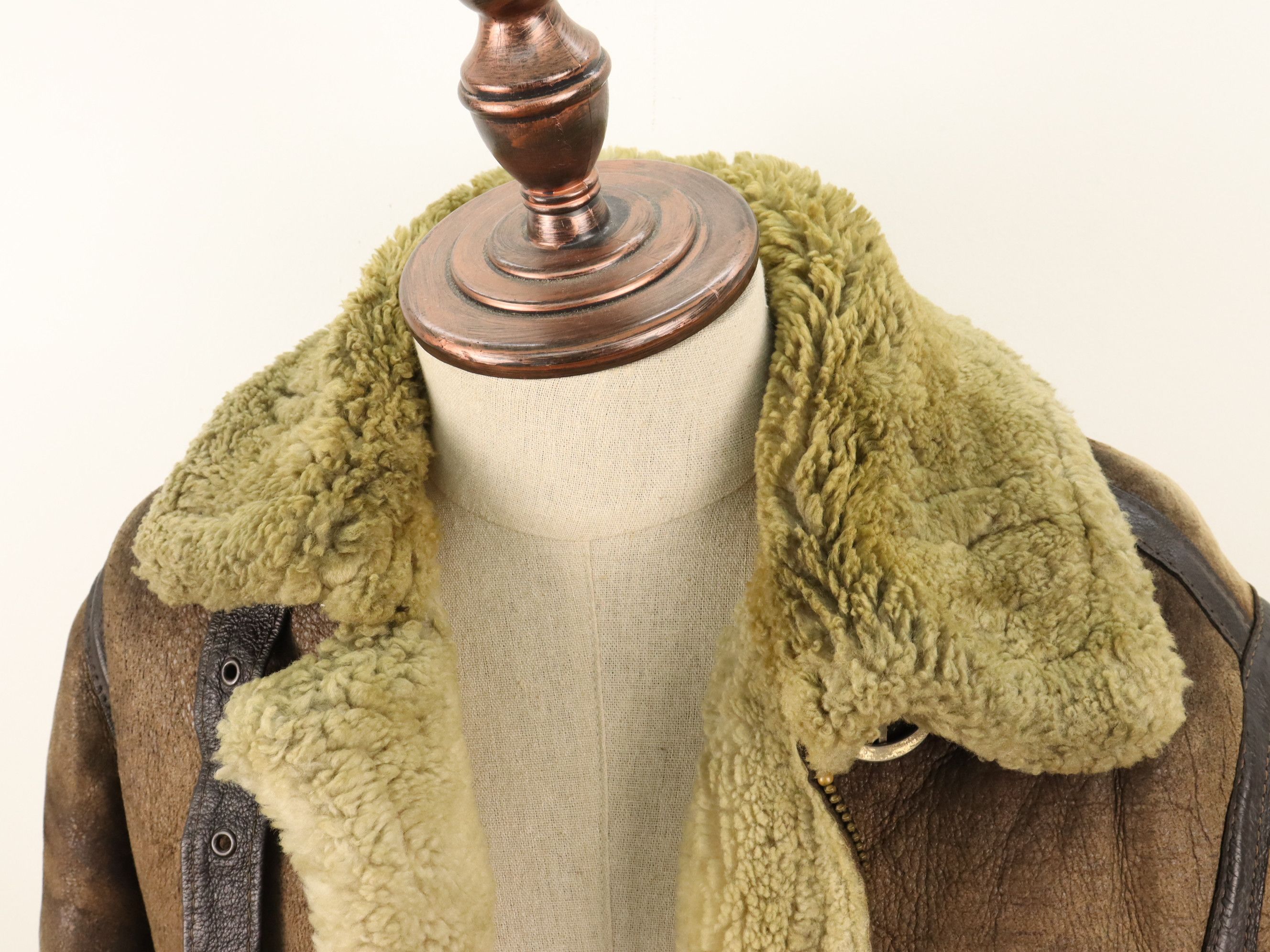 Schott Schott Type B-3 Bomber Flight Shearling Leather USAAF Jkt Size US M / EU 48-50 / 2 - 7 Thumbnail