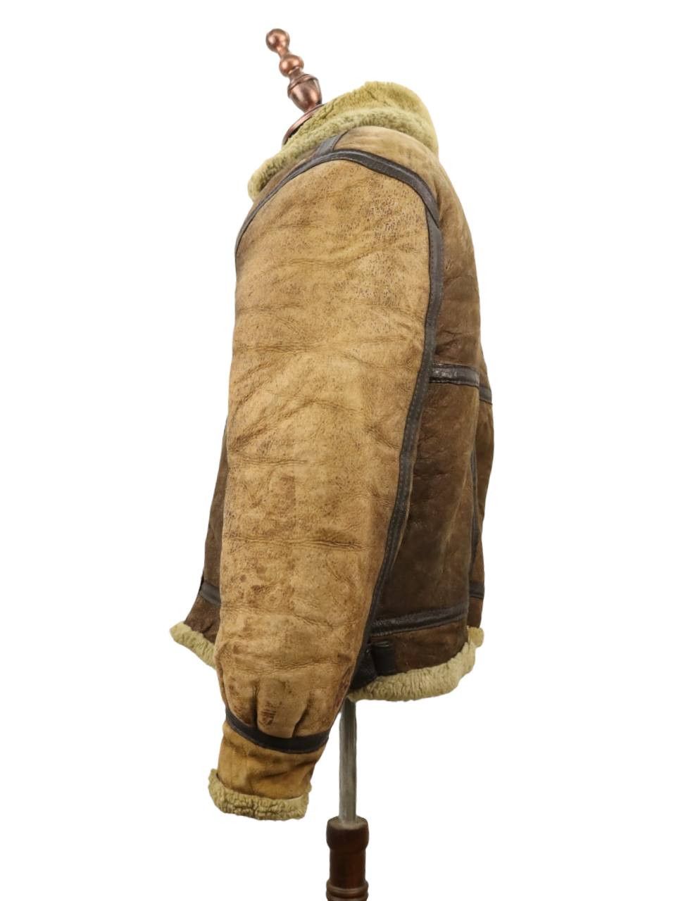 Schott Schott Type B-3 Bomber Flight Shearling Leather USAAF Jkt Size US M / EU 48-50 / 2 - 4 Thumbnail