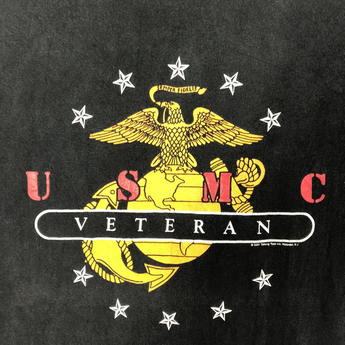 Vintage 🔥Rare🔥2001 USMC Veteran Army Soldier Military Promo Tee Size US XL / EU 56 / 4 - 4 Thumbnail
