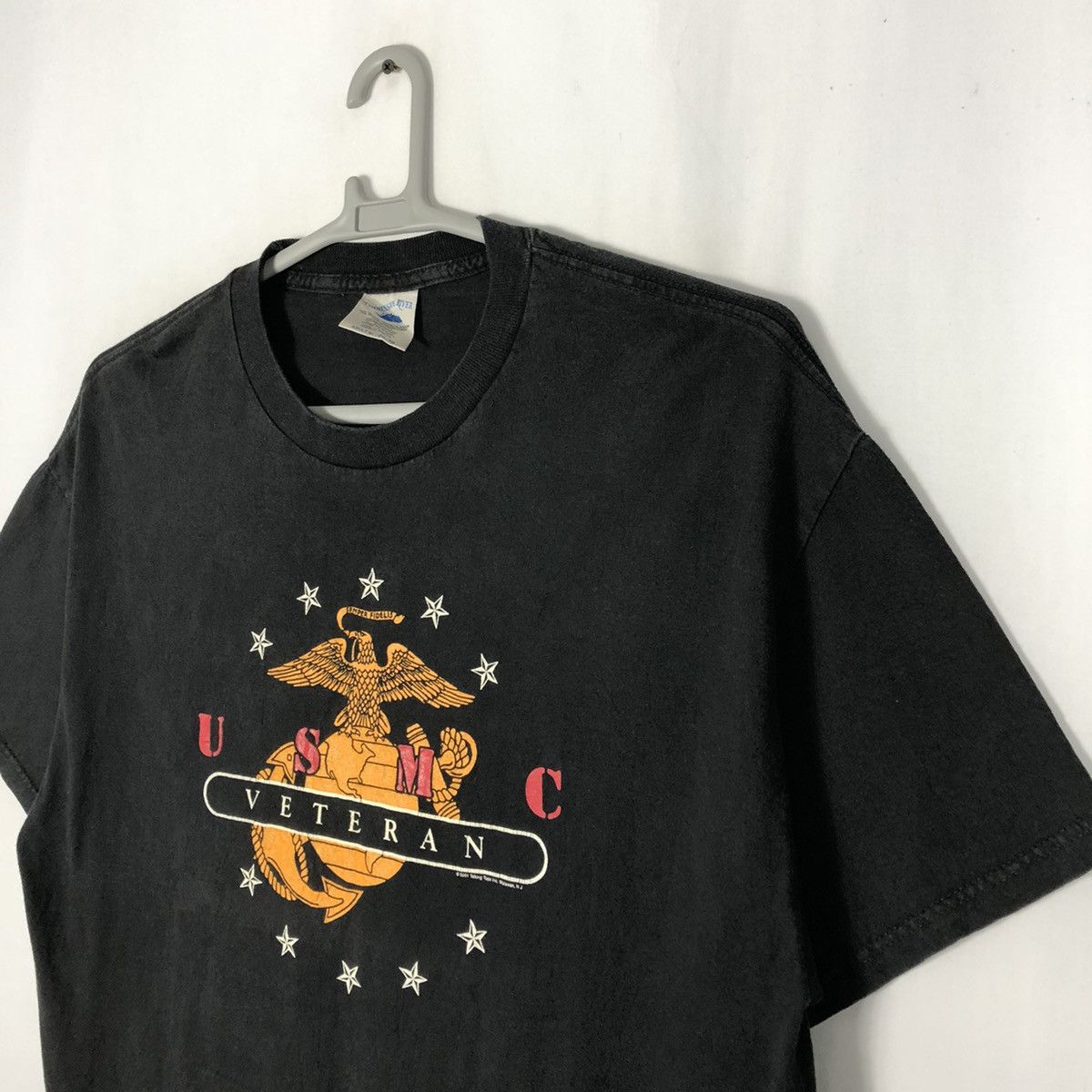 Vintage 🔥Rare🔥2001 USMC Veteran Army Soldier Military Promo Tee Size US XL / EU 56 / 4 - 7 Thumbnail