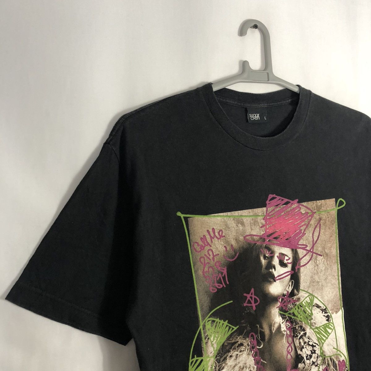 Japanese Brand × Vintage Vintage Sugar Craft Graphic Potrait Of Naked Girl Tee Size US L / EU 52-54 / 3 - 7 Thumbnail