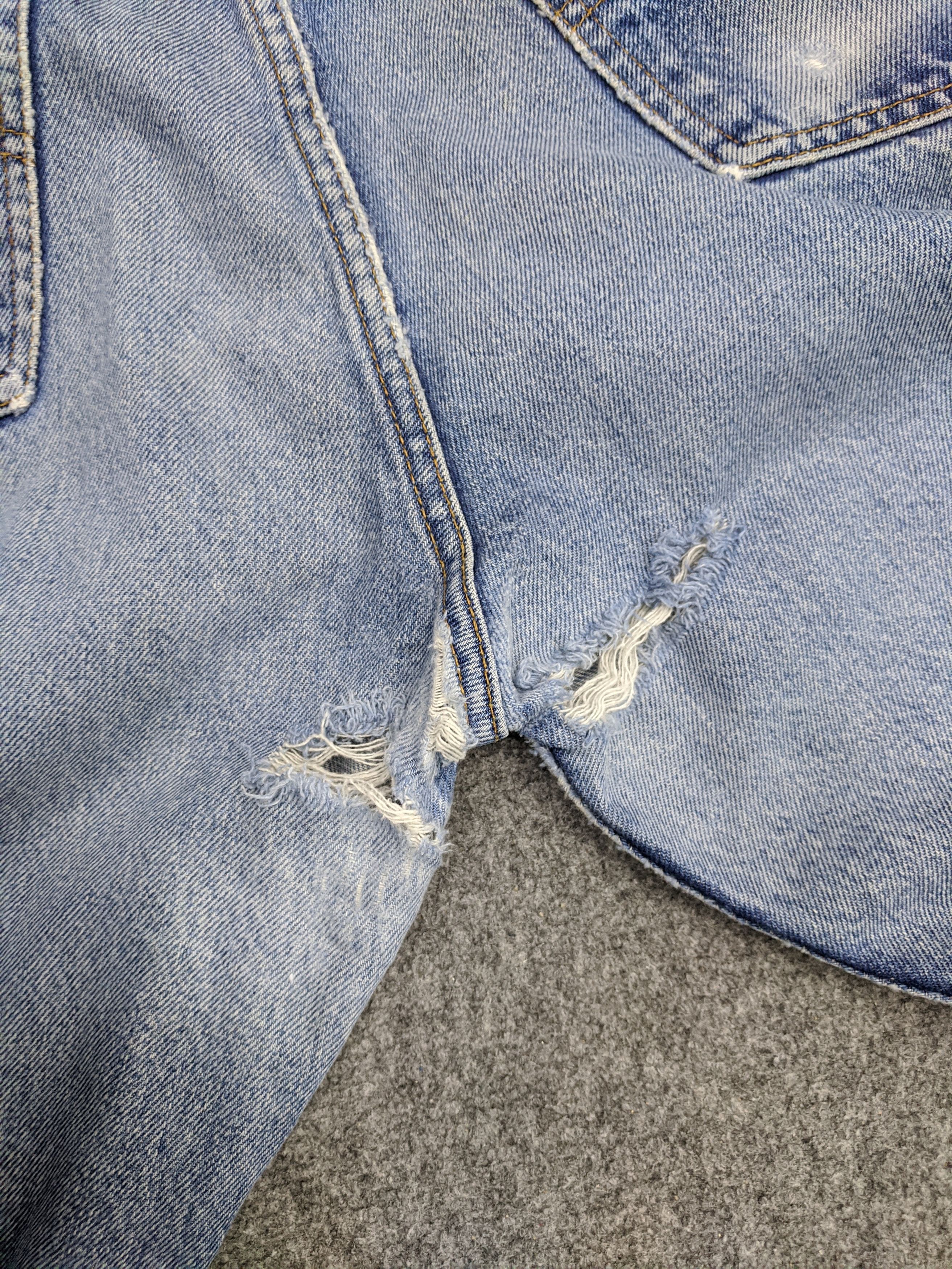 Levi's × Vintage Vintage 80s Levis 517 Orange Tab Flared Jeans DP0877 Size US 35 - 7 Thumbnail