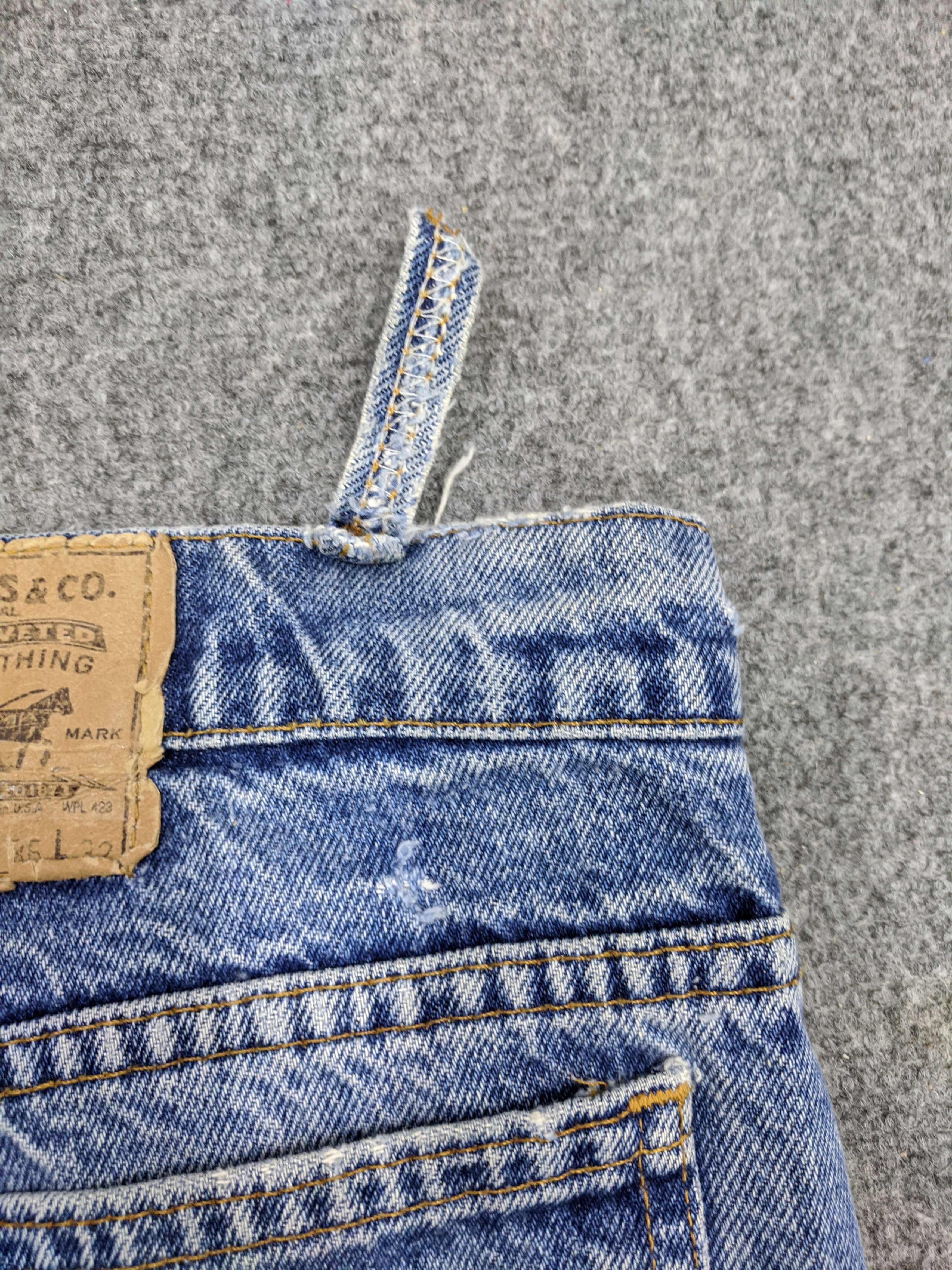 Levi's × Vintage Vintage 80s Levis 517 Orange Tab Flared Jeans DP0877 Size US 35 - 13 Thumbnail