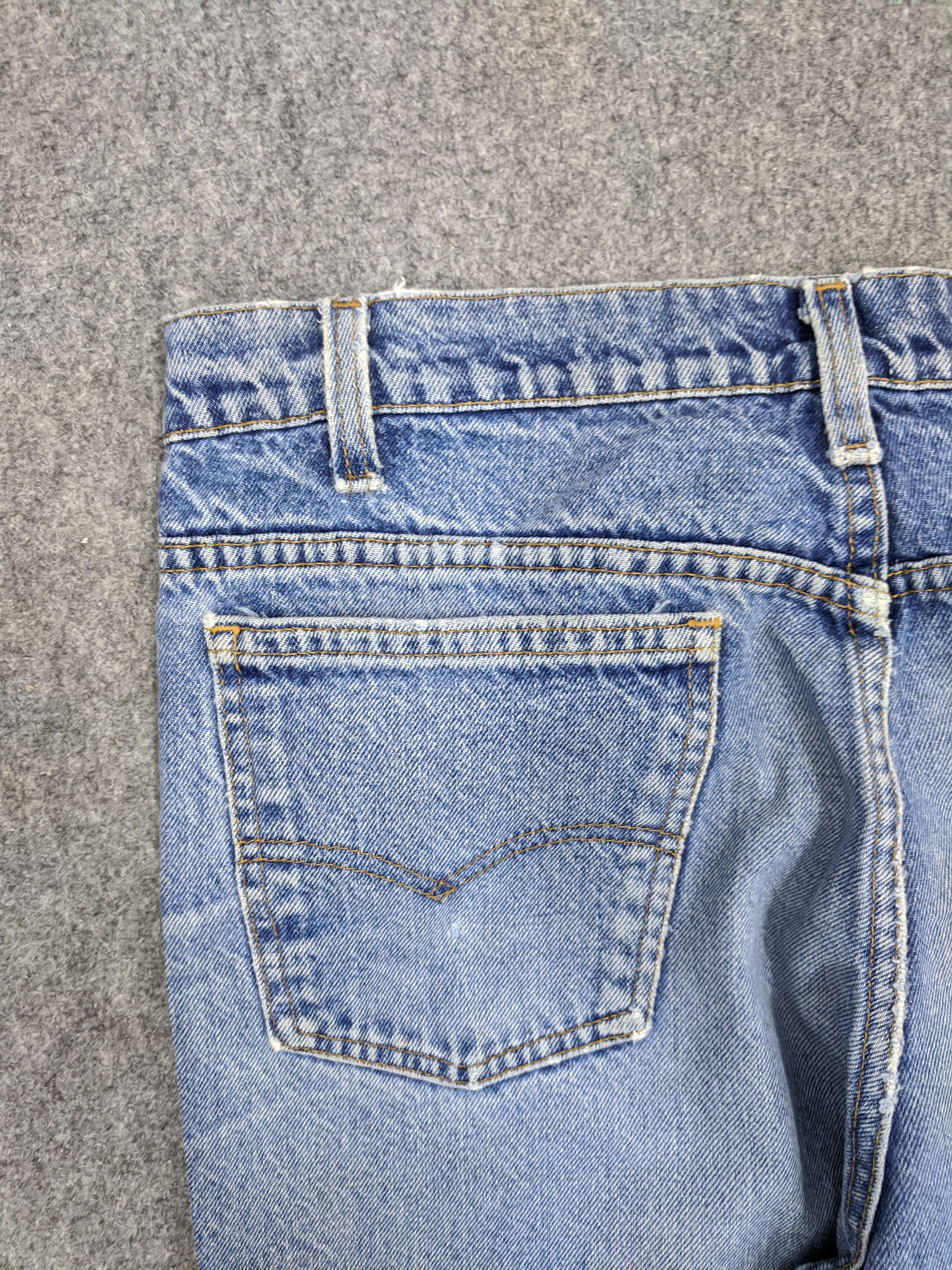 Levi's × Vintage Vintage 80s Levis 517 Orange Tab Flared Jeans DP0877 Size US 35 - 11 Thumbnail