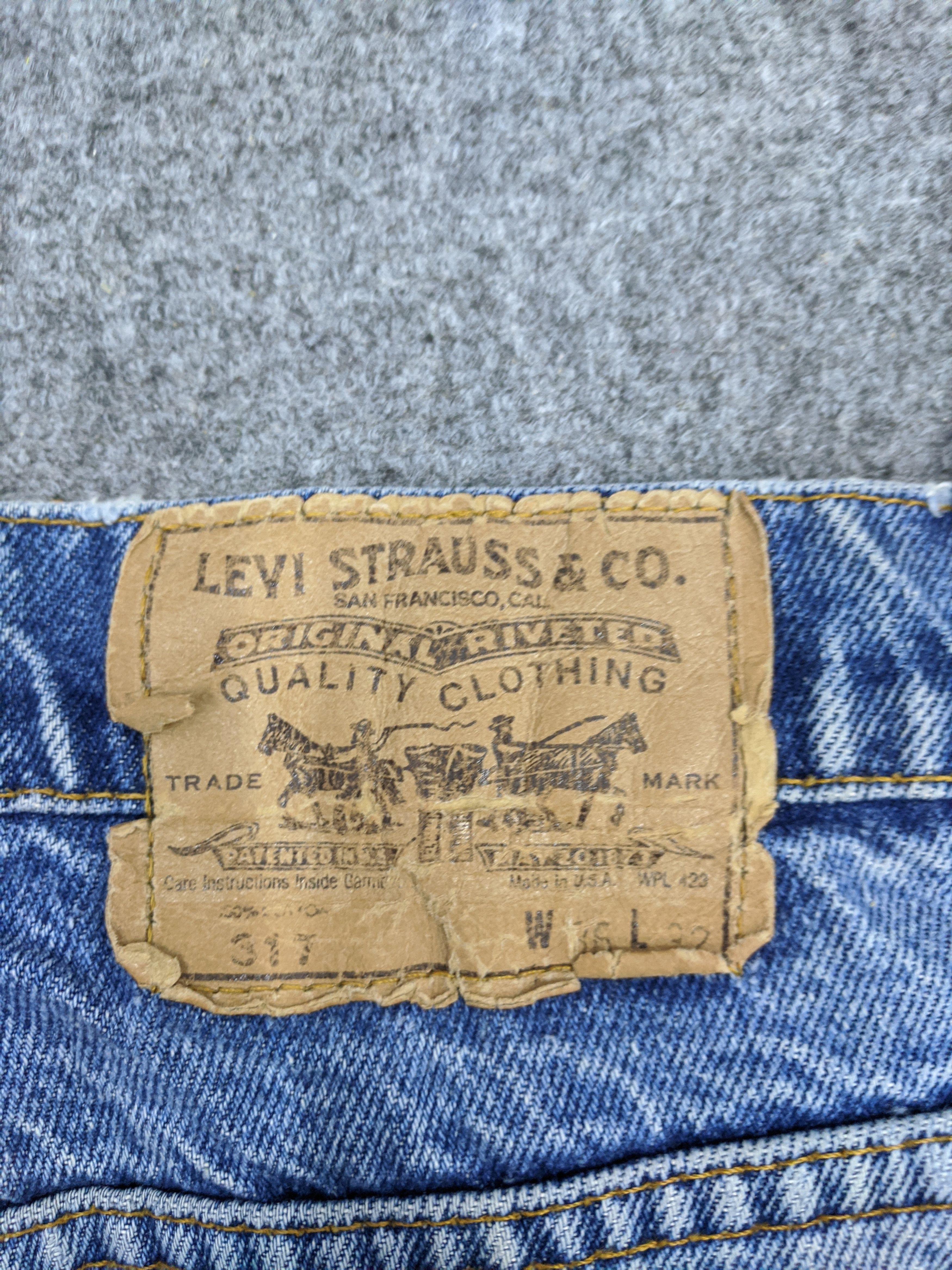 Levi's × Vintage Vintage 80s Levis 517 Orange Tab Flared Jeans DP0877 Size US 35 - 12 Thumbnail