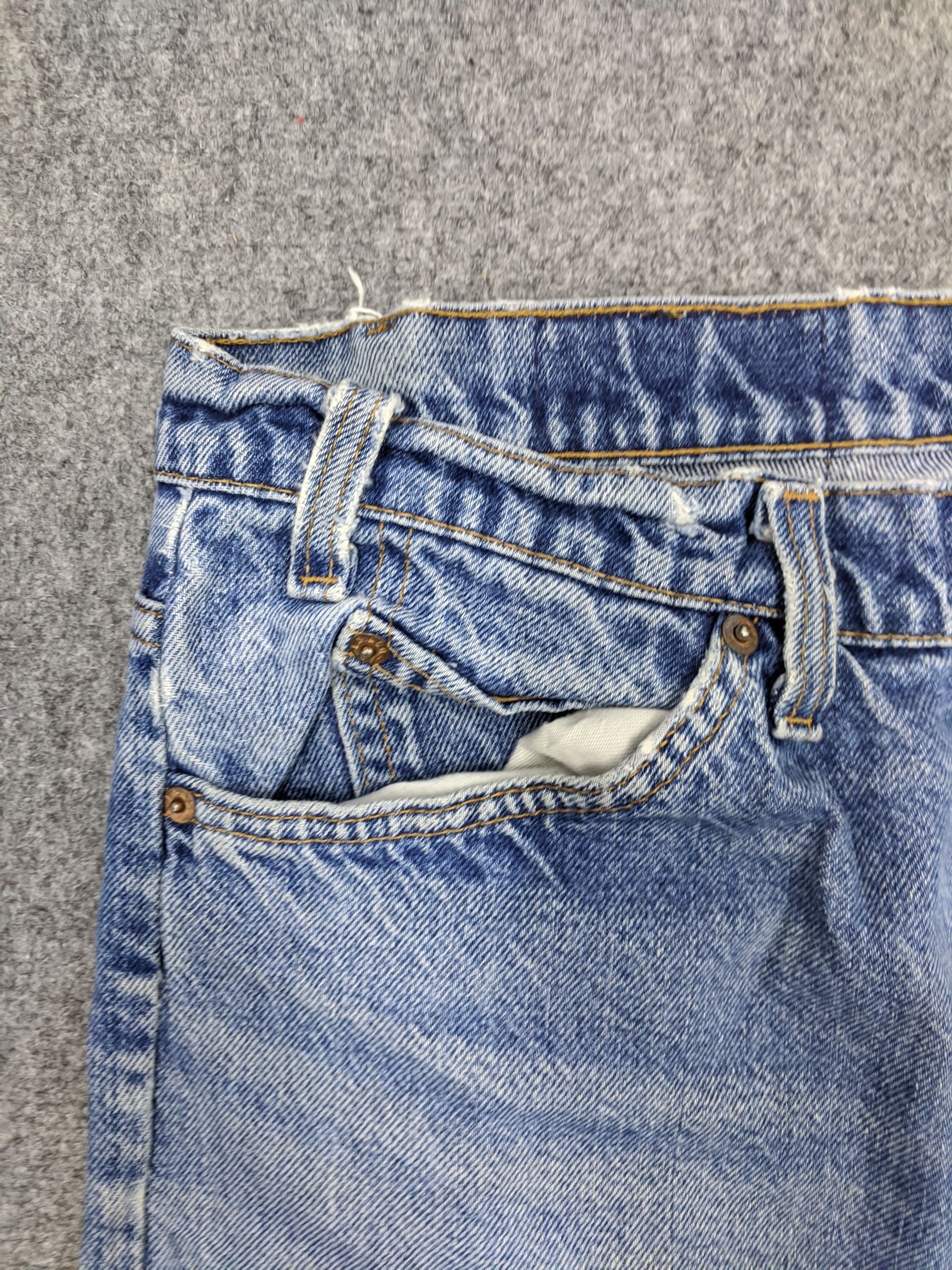 Levi's × Vintage Vintage 80s Levis 517 Orange Tab Flared Jeans DP0877 Size US 35 - 4 Thumbnail