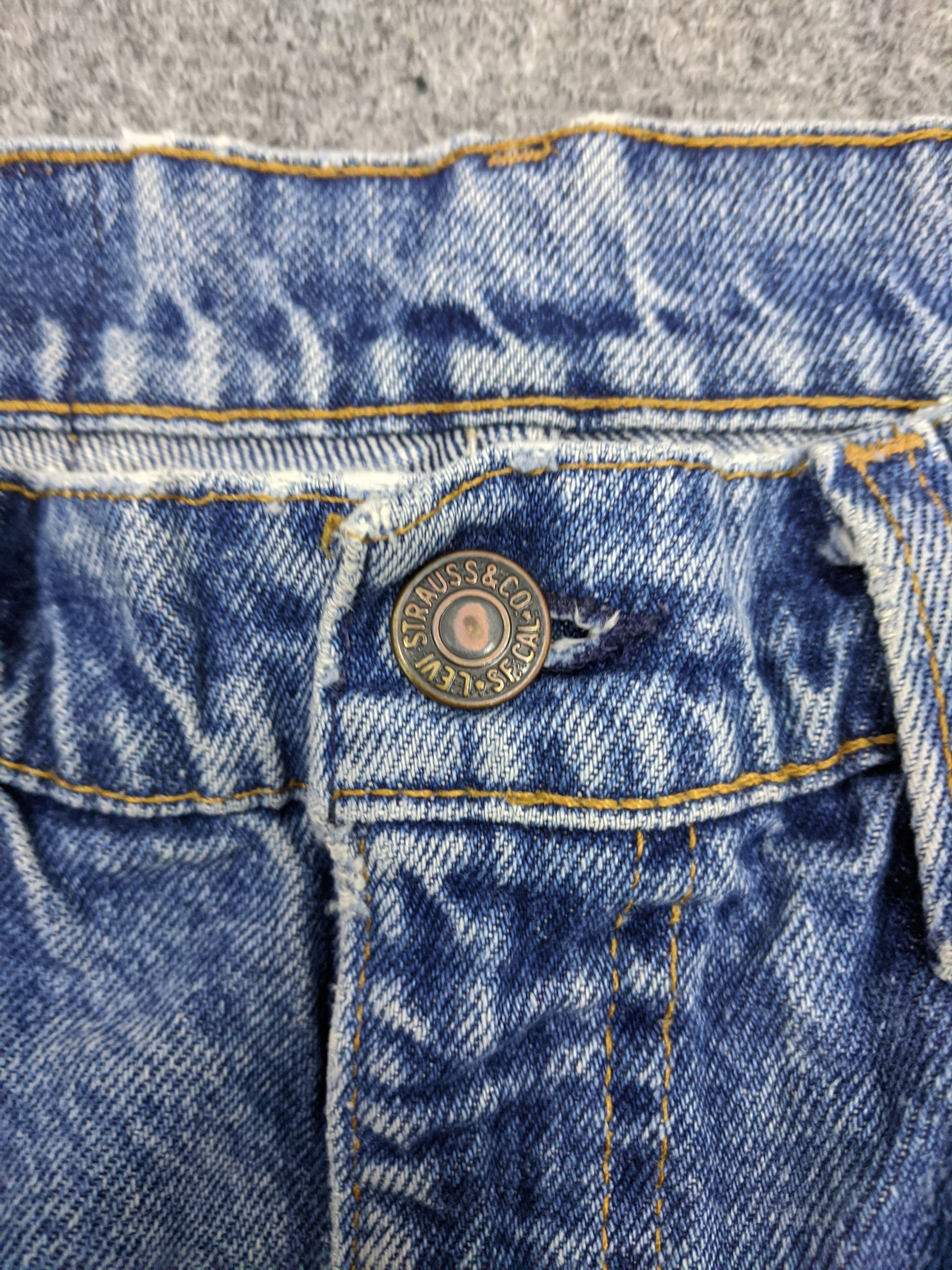 Levi's × Vintage Vintage 80s Levis 517 Orange Tab Flared Jeans DP0877 Size US 35 - 5 Thumbnail