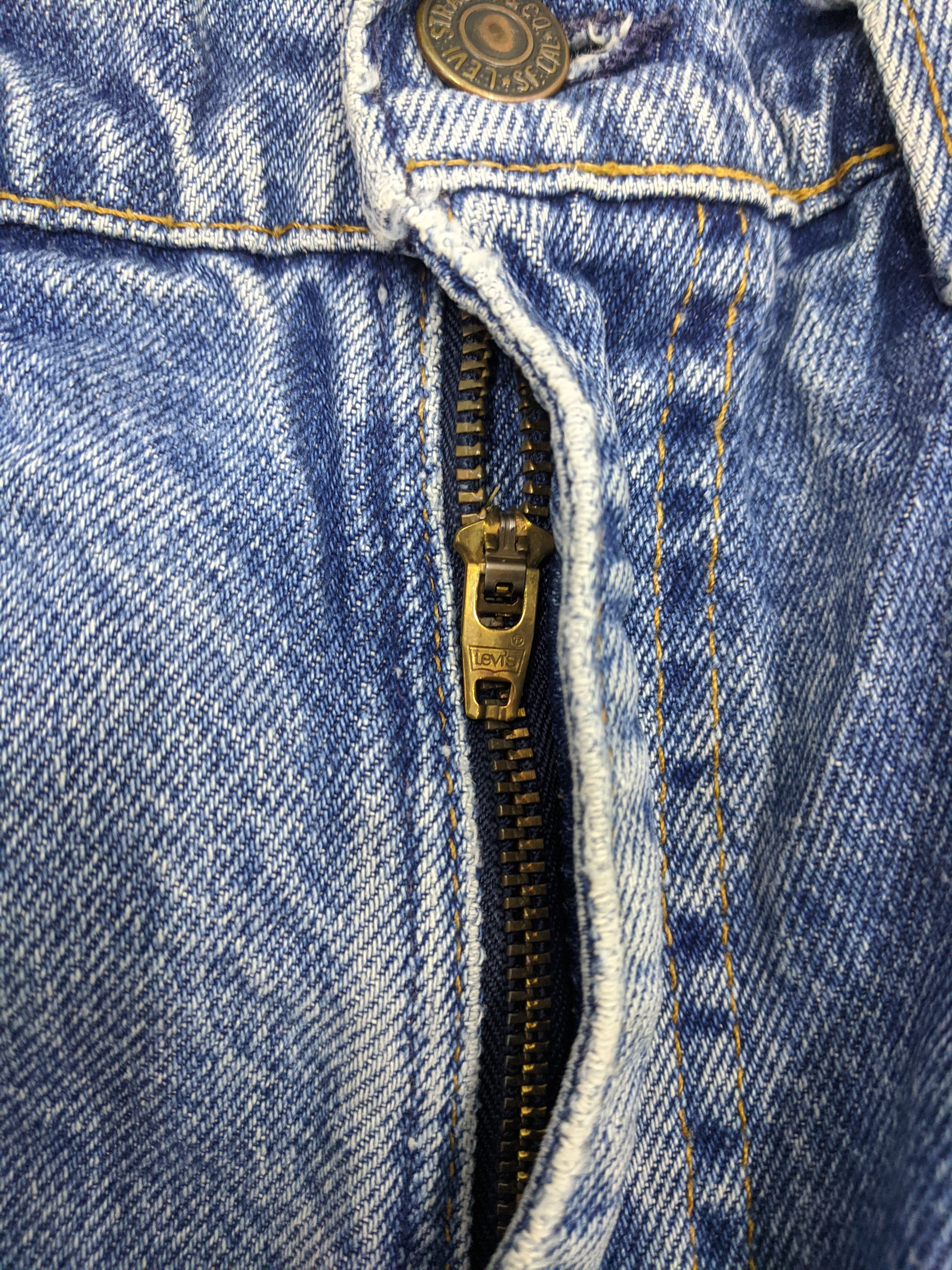 Levi's × Vintage Vintage 80s Levis 517 Orange Tab Flared Jeans DP0877 Size US 35 - 6 Thumbnail