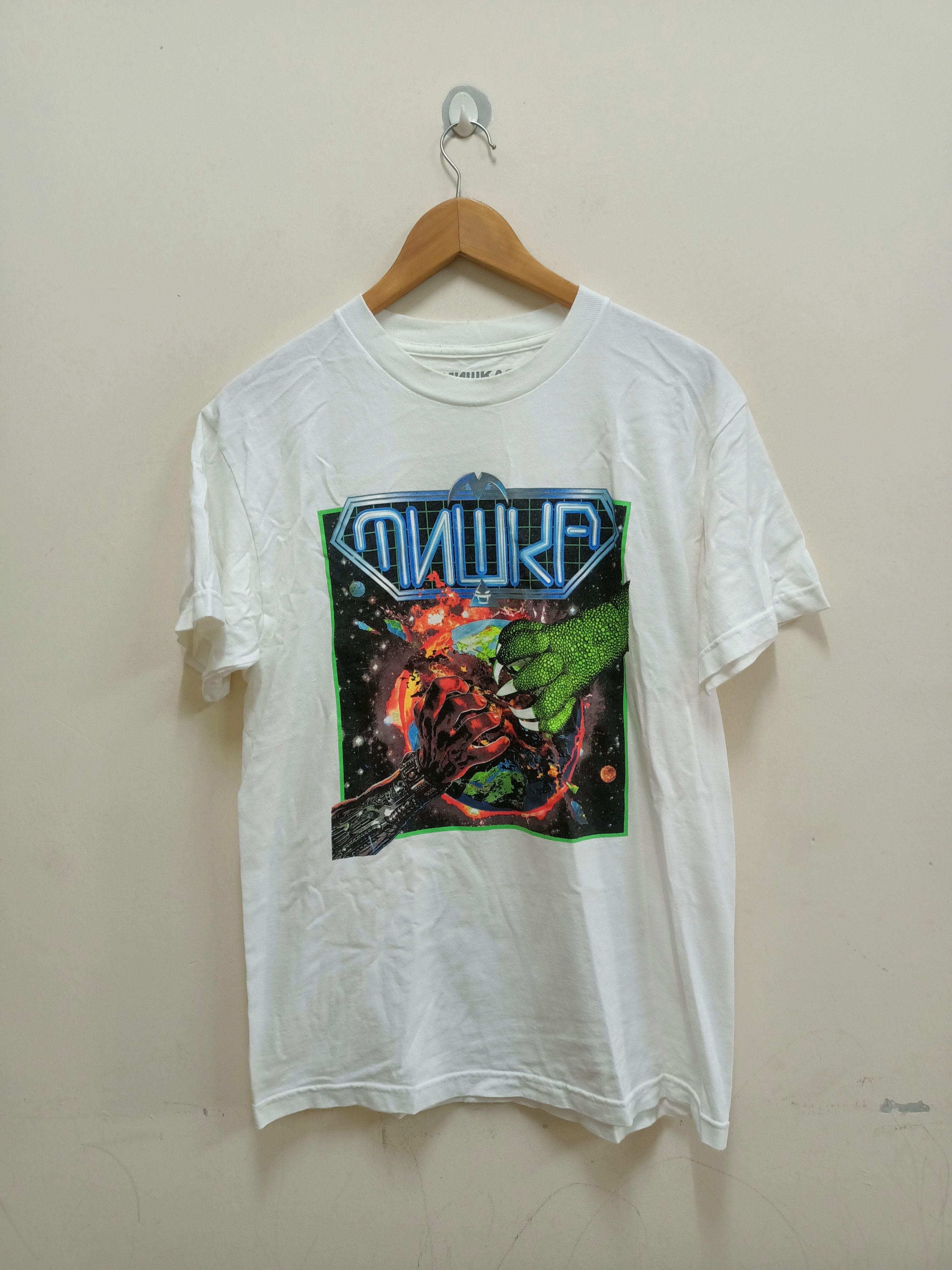 Japanese Brand Mishka MNWKA streetwear t-shirt Size US M / EU 48-50 / 2 - 1 Thumbnail