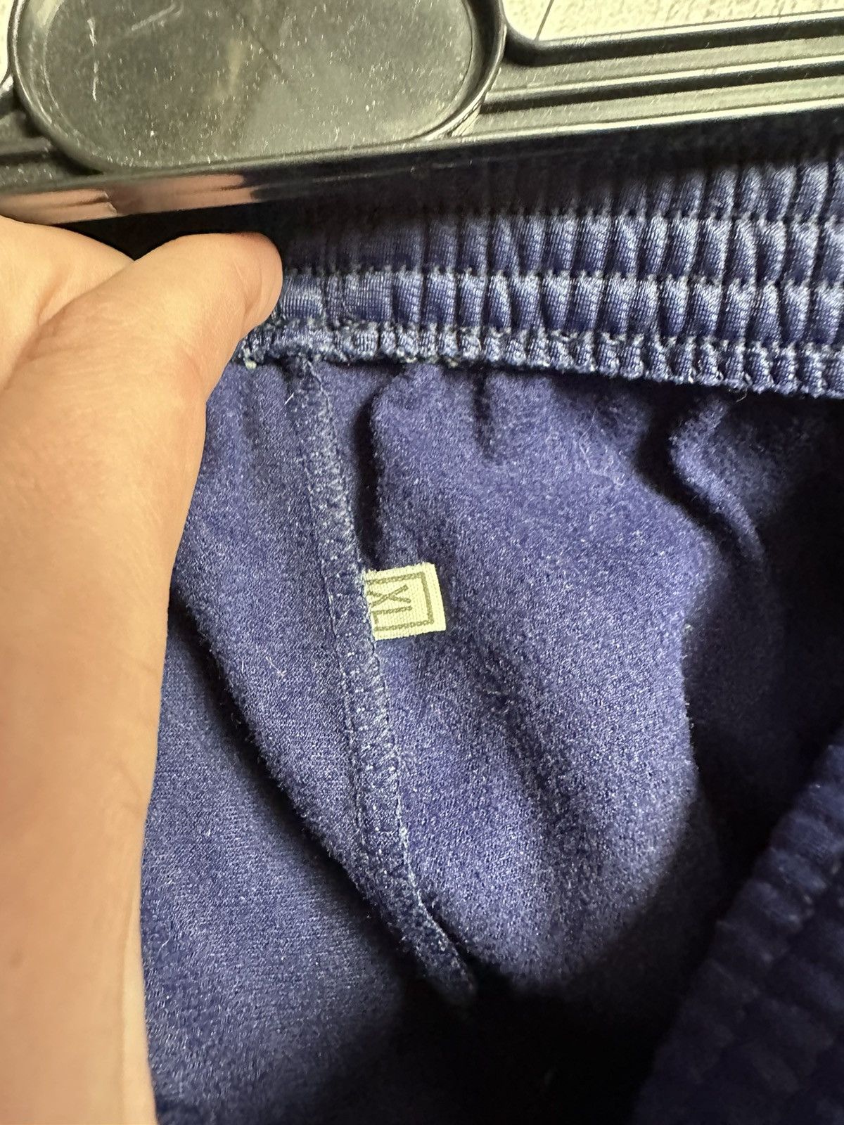 Nike × Vintage Vintage Nike track suit size L/XL logo purple/ navy Size US XL / EU 56 / 4 - 9 Thumbnail