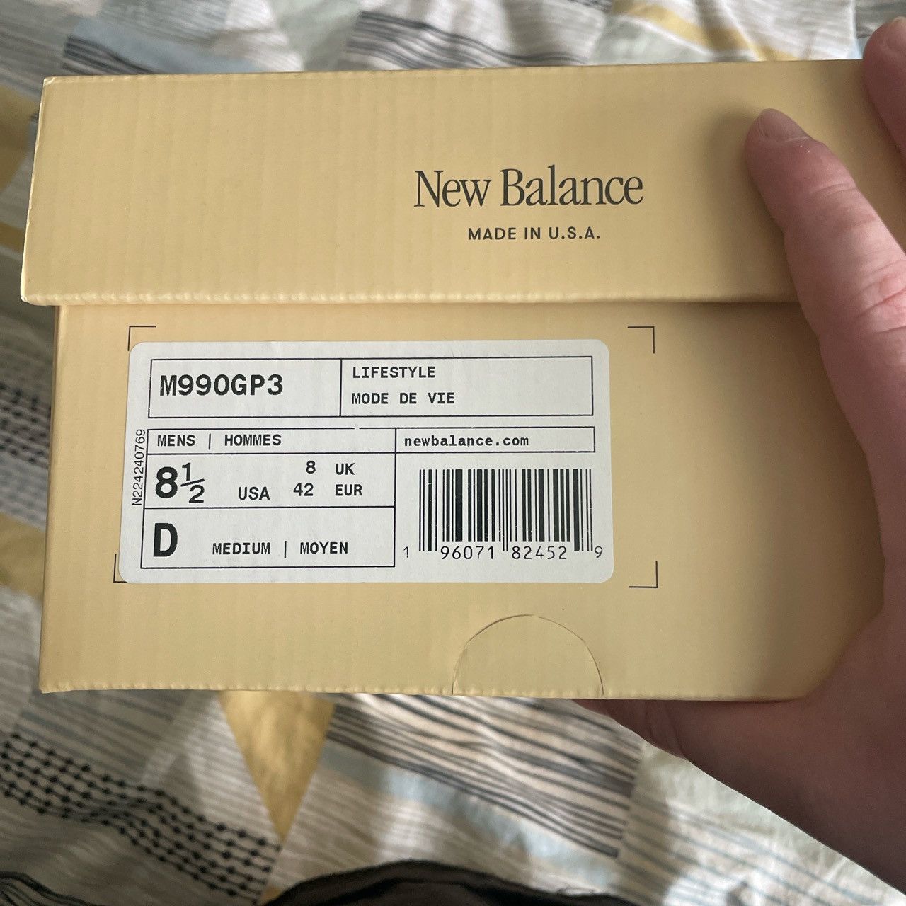 Aime Leon Dore × New Balance New balance 990v3 Teddy Santis green/purple Size US 8.5 / EU 41-42 - 4 Thumbnail