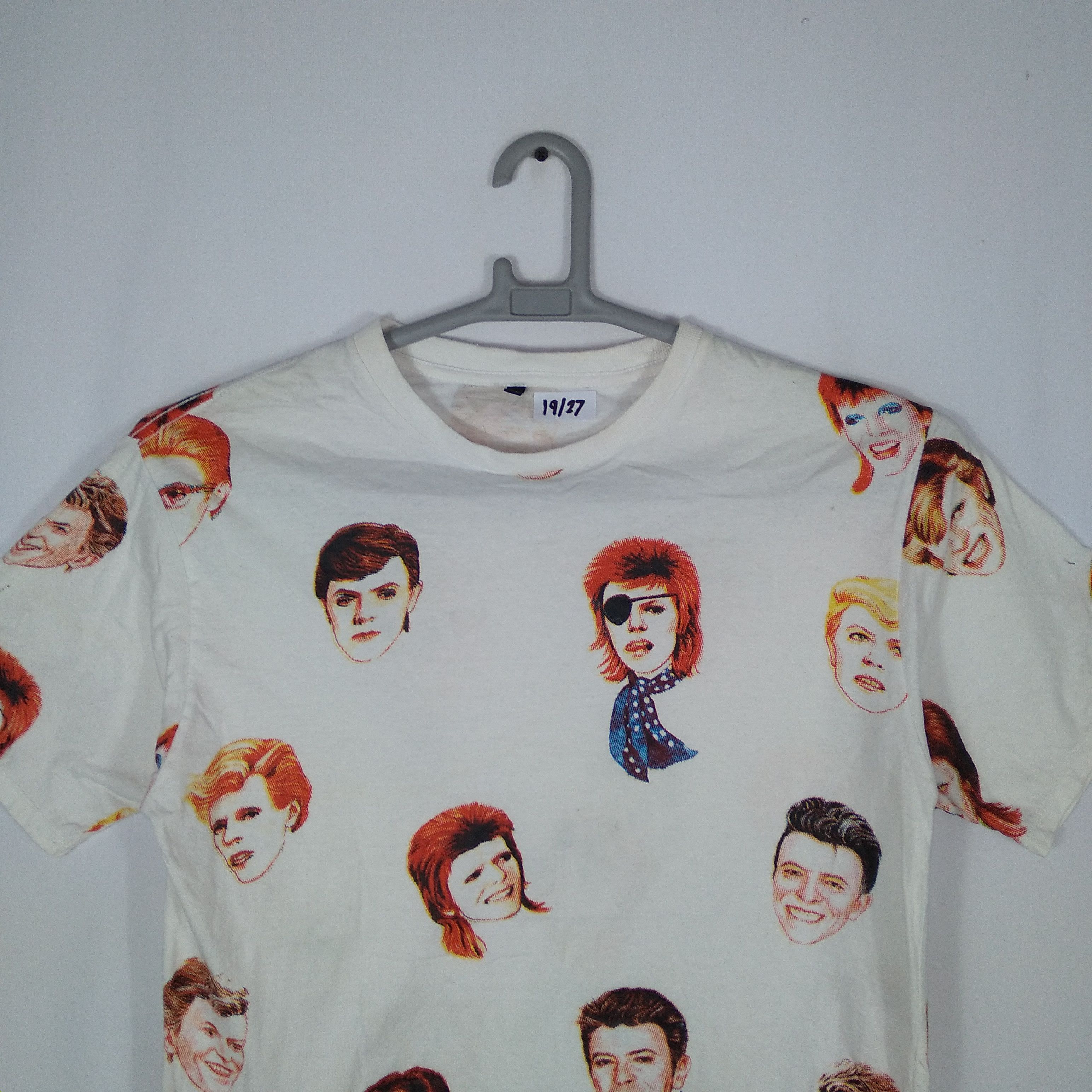 Band Tees × Vintage Vintage David Bowie AOP Pop Art Styles Tee Size US M / EU 48-50 / 2 - 2 Thumbnail