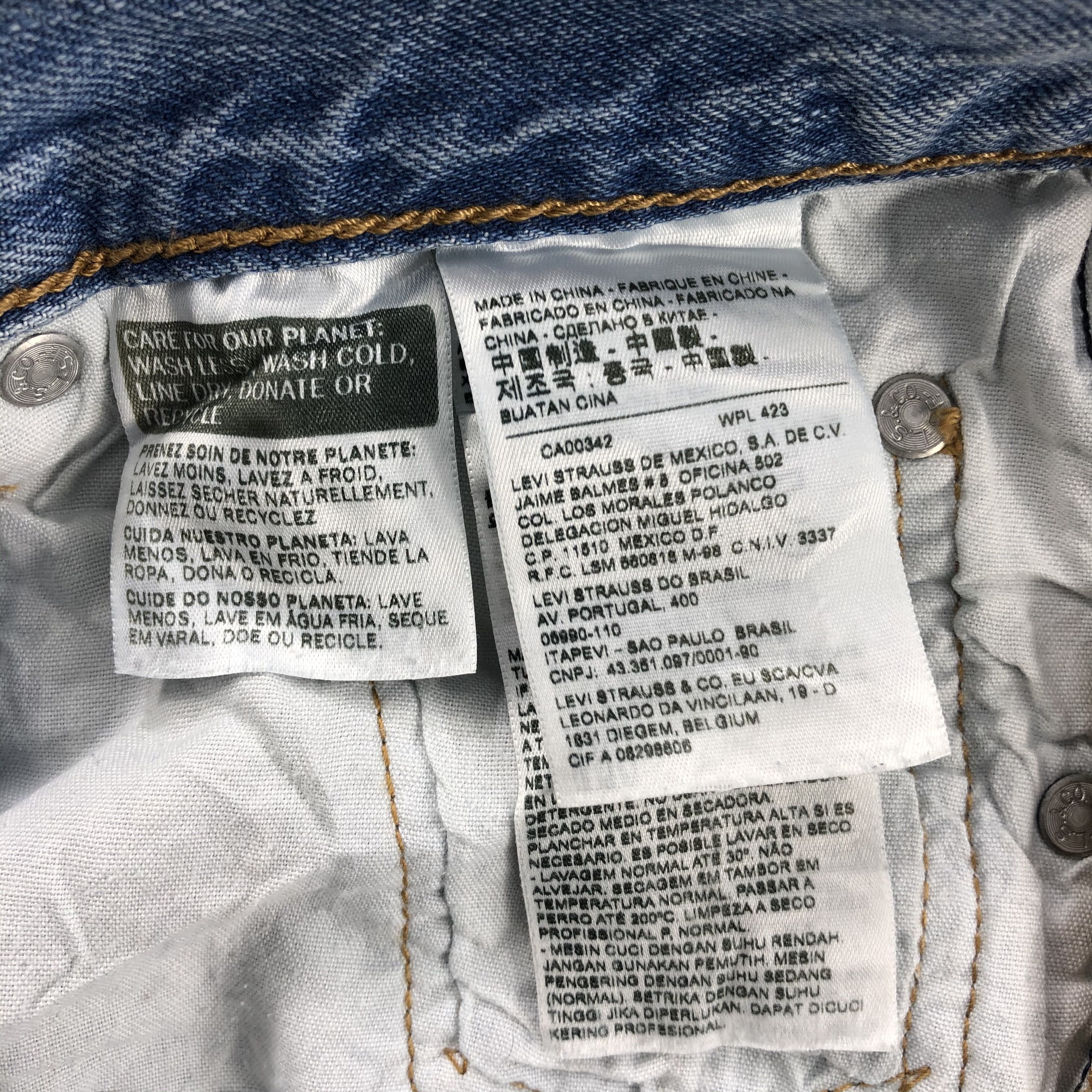 Levi's × Vintage Vintage Light Wash Levis 501 Jeans-JM1691 Size US 32 / EU 48 - 10 Thumbnail