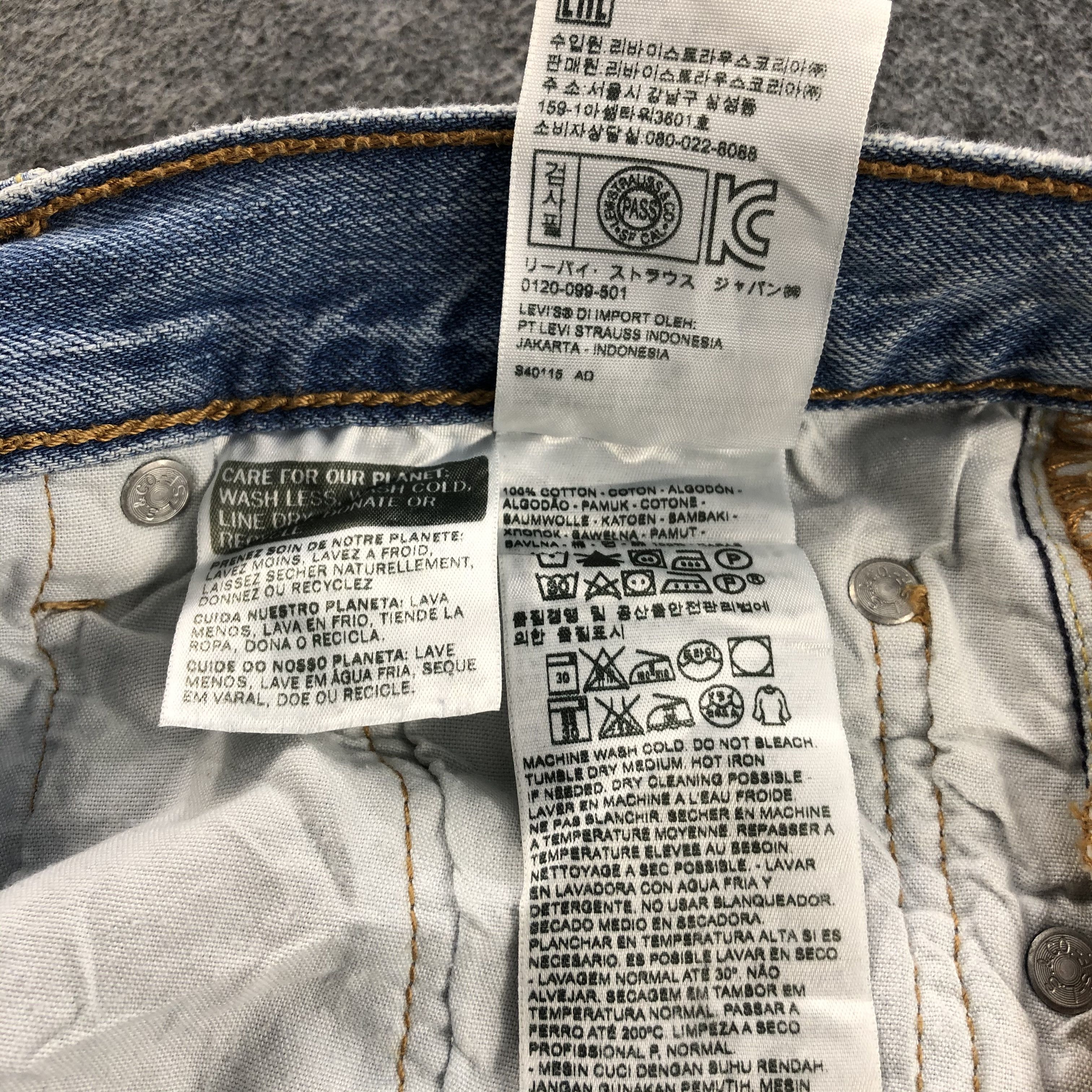 Levi's × Vintage Vintage Light Wash Levis 501 Jeans-JM1691 Size US 32 / EU 48 - 11 Thumbnail