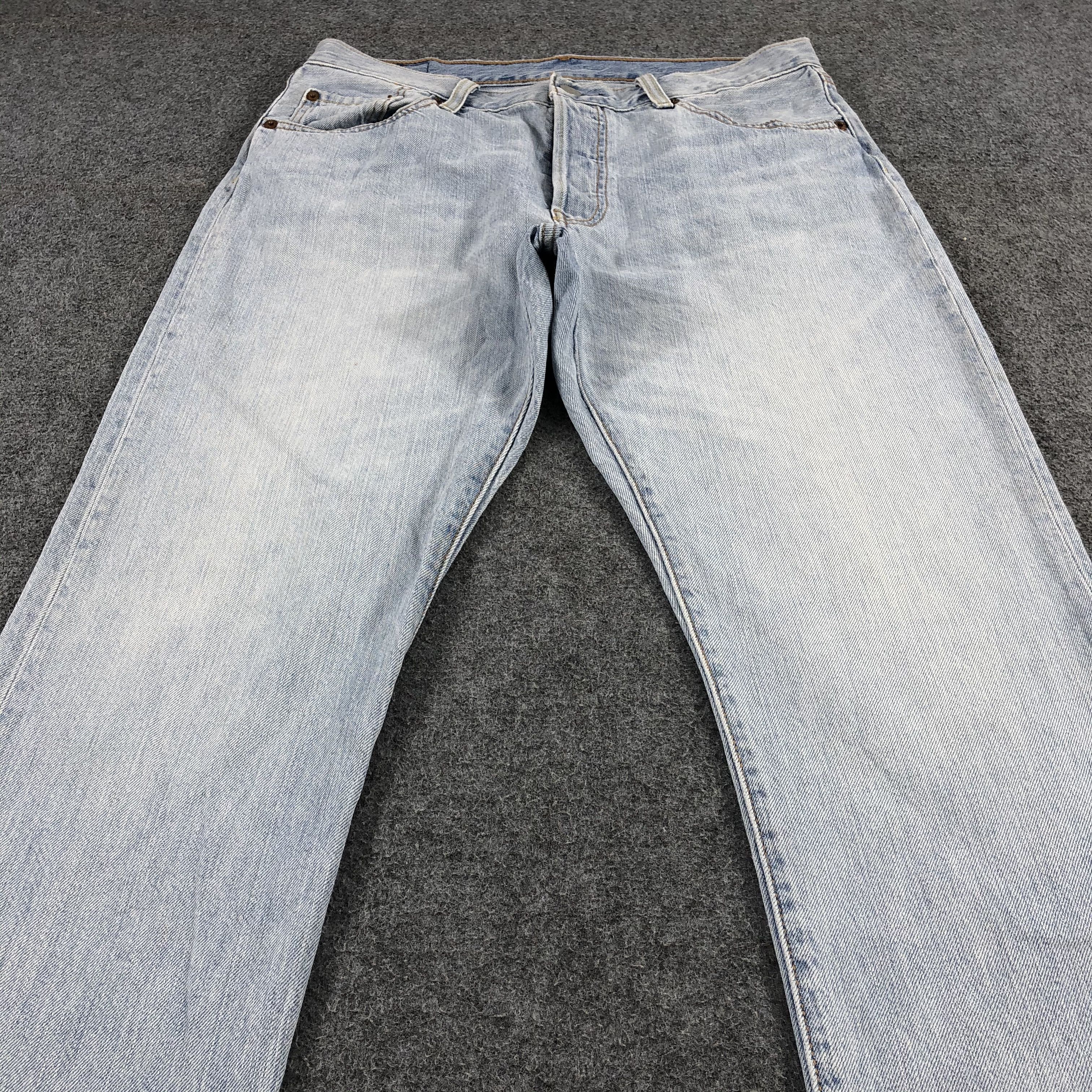 Levi's × Vintage Vintage Light Wash Levis 501 Jeans-JM1691 Size US 32 / EU 48 - 3 Thumbnail