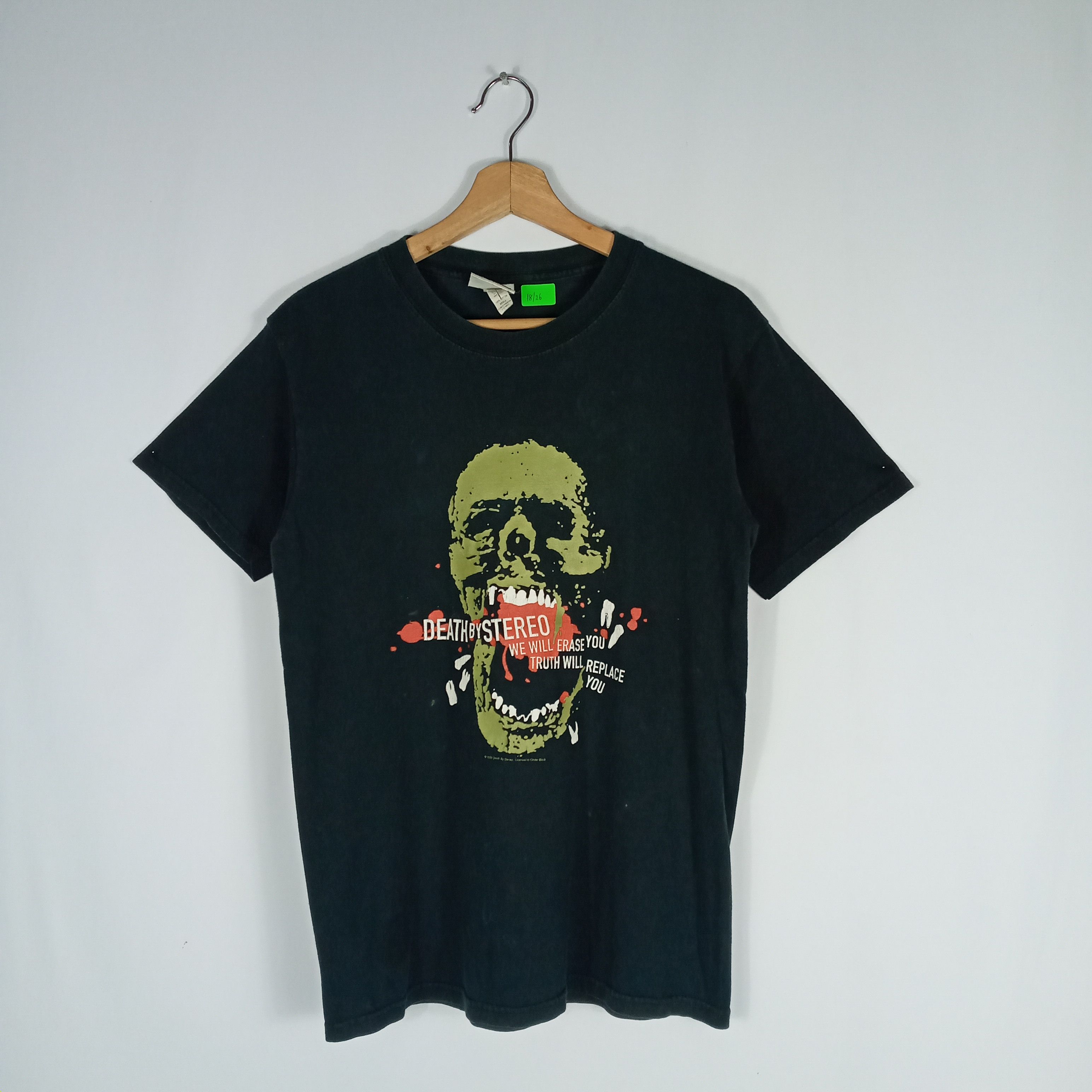 Band Tees × Vintage Vintage American Hardcore Punk Band Death By Stereo Size US S / EU 44-46 / 1 - 1 Thumbnail