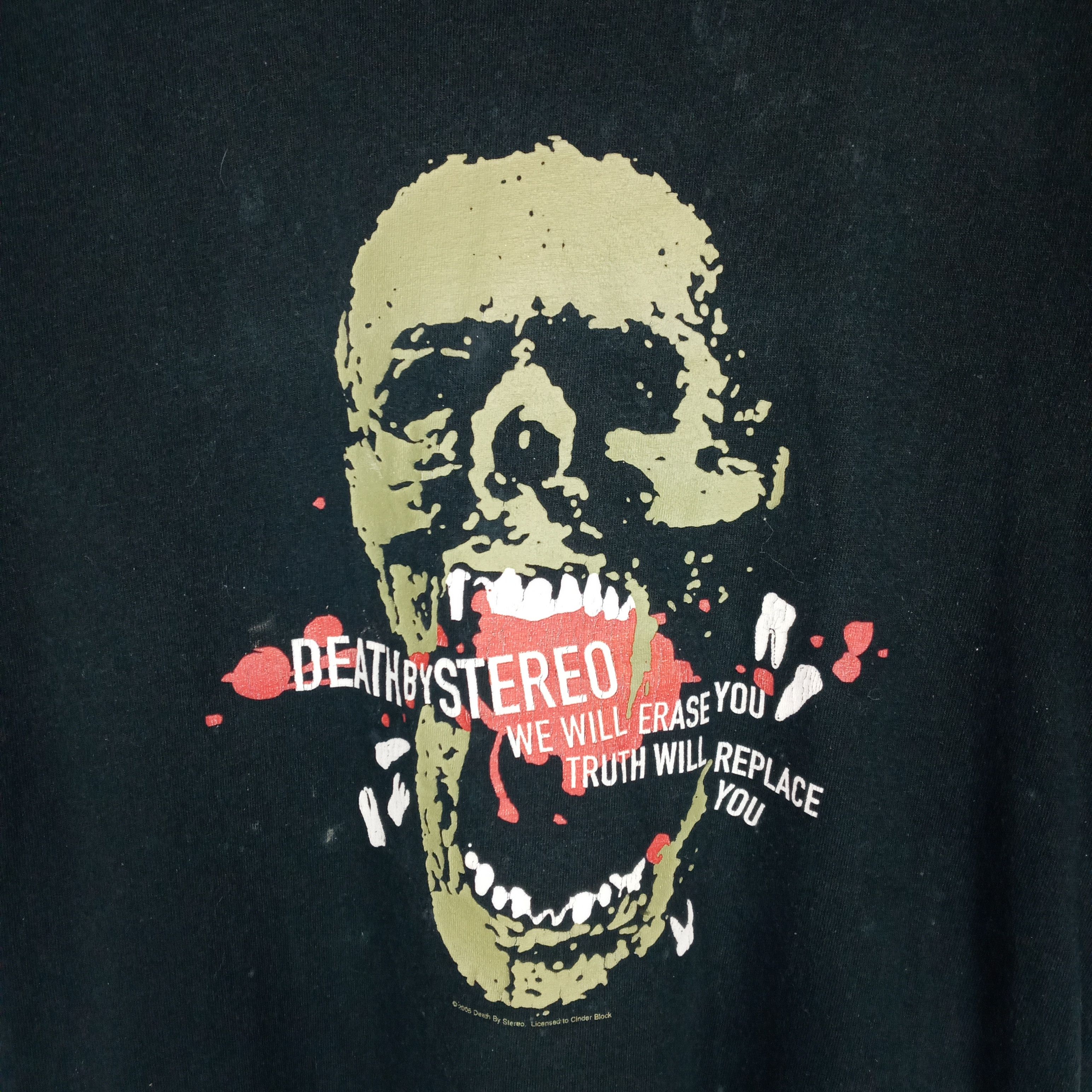 Band Tees × Vintage Vintage American Hardcore Punk Band Death By Stereo Size US S / EU 44-46 / 1 - 3 Thumbnail