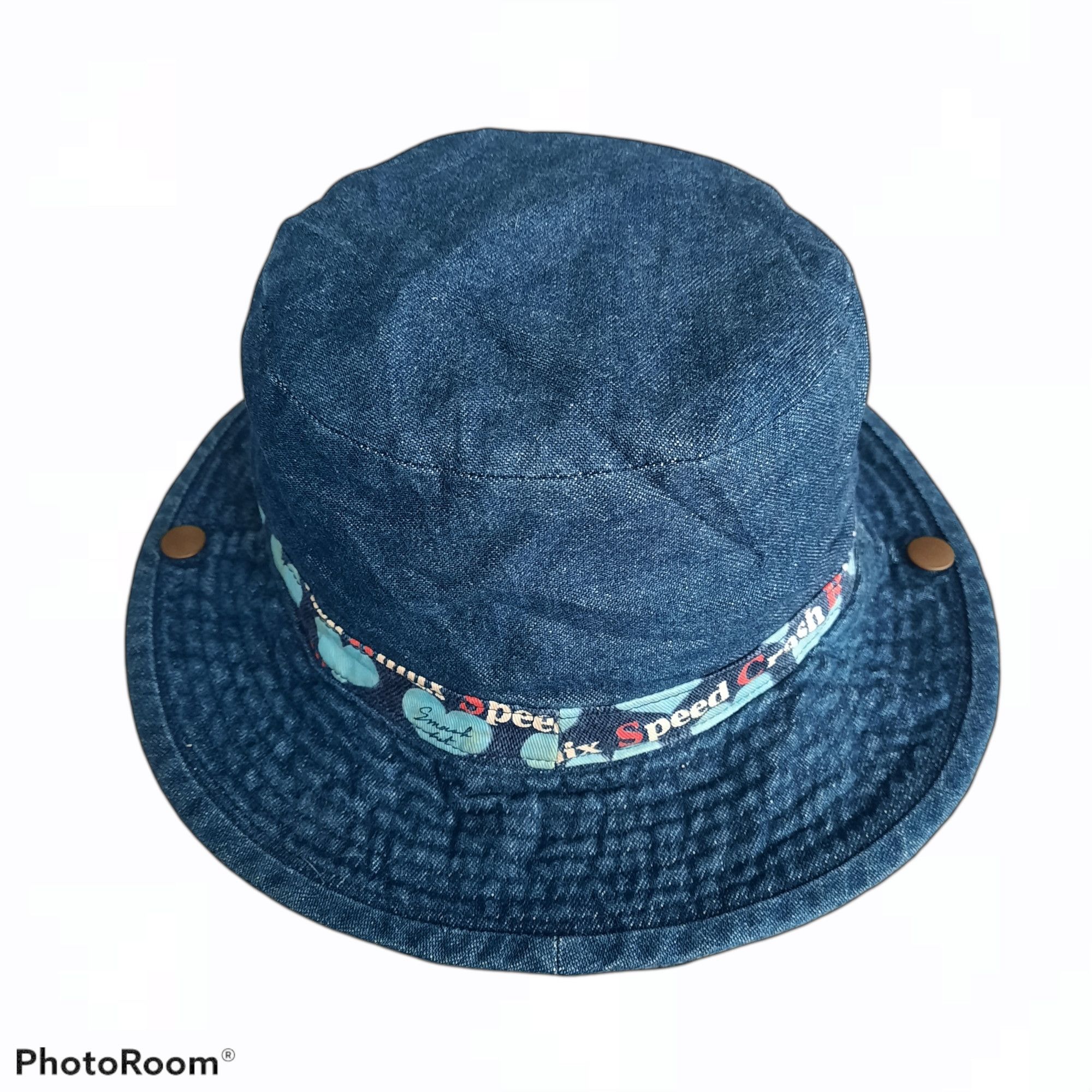 Japanese Brand 🔥Japanese brand House world music 2 away denim hat Size ONE SIZE - 2 Thumbnail
