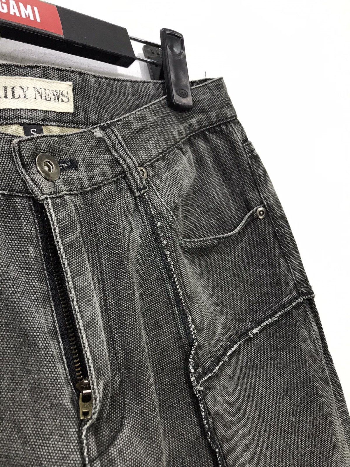 Japanese Brand Hagi Jeans Denim Daily News Regular 3🟦4 Size US 29 - 4 Thumbnail