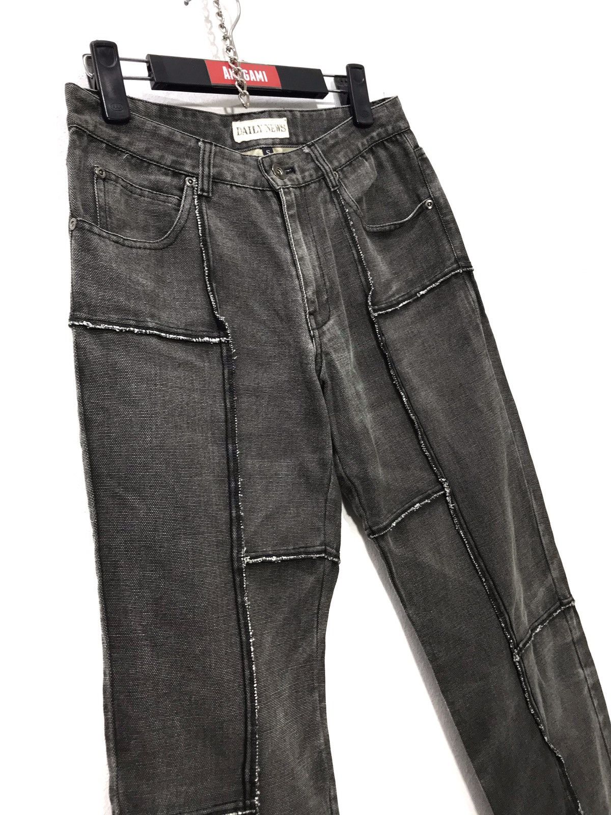 Japanese Brand Hagi Jeans Denim Daily News Regular 3🟦4 Size US 29 - 1 Thumbnail
