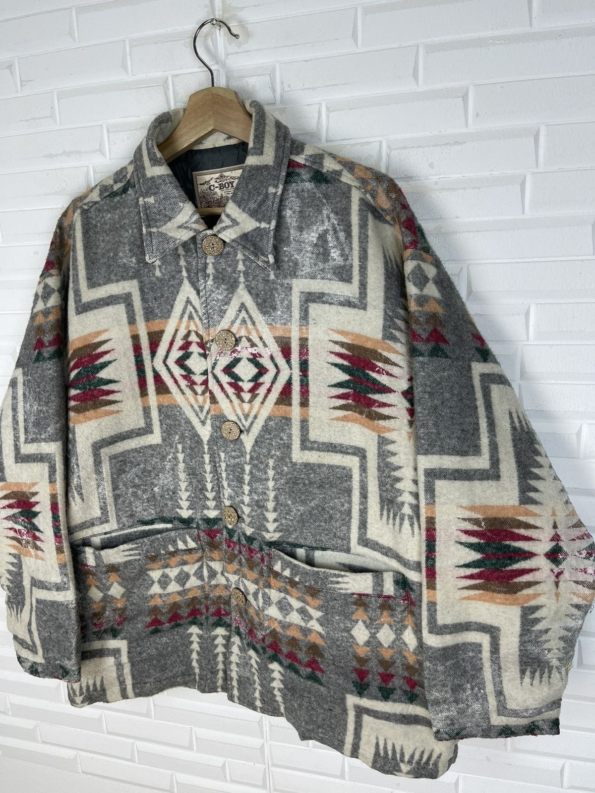 Pendleton ICONIC🔥90’s Pendleton Opening Ceremony Design CBoy Wool J Size US L / EU 52-54 / 3 - 5 Thumbnail